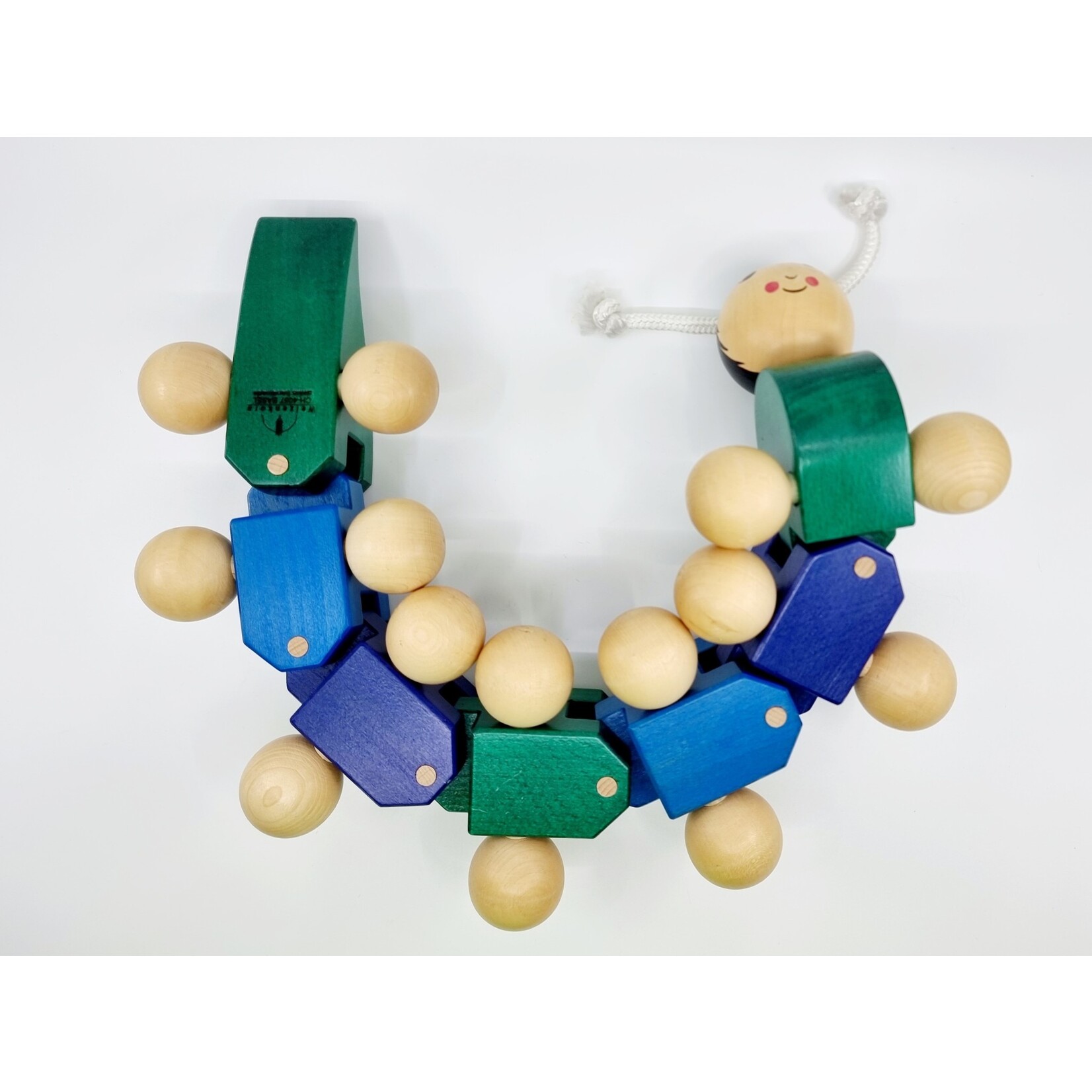 Camille la chenille en bois de Weizenkorn