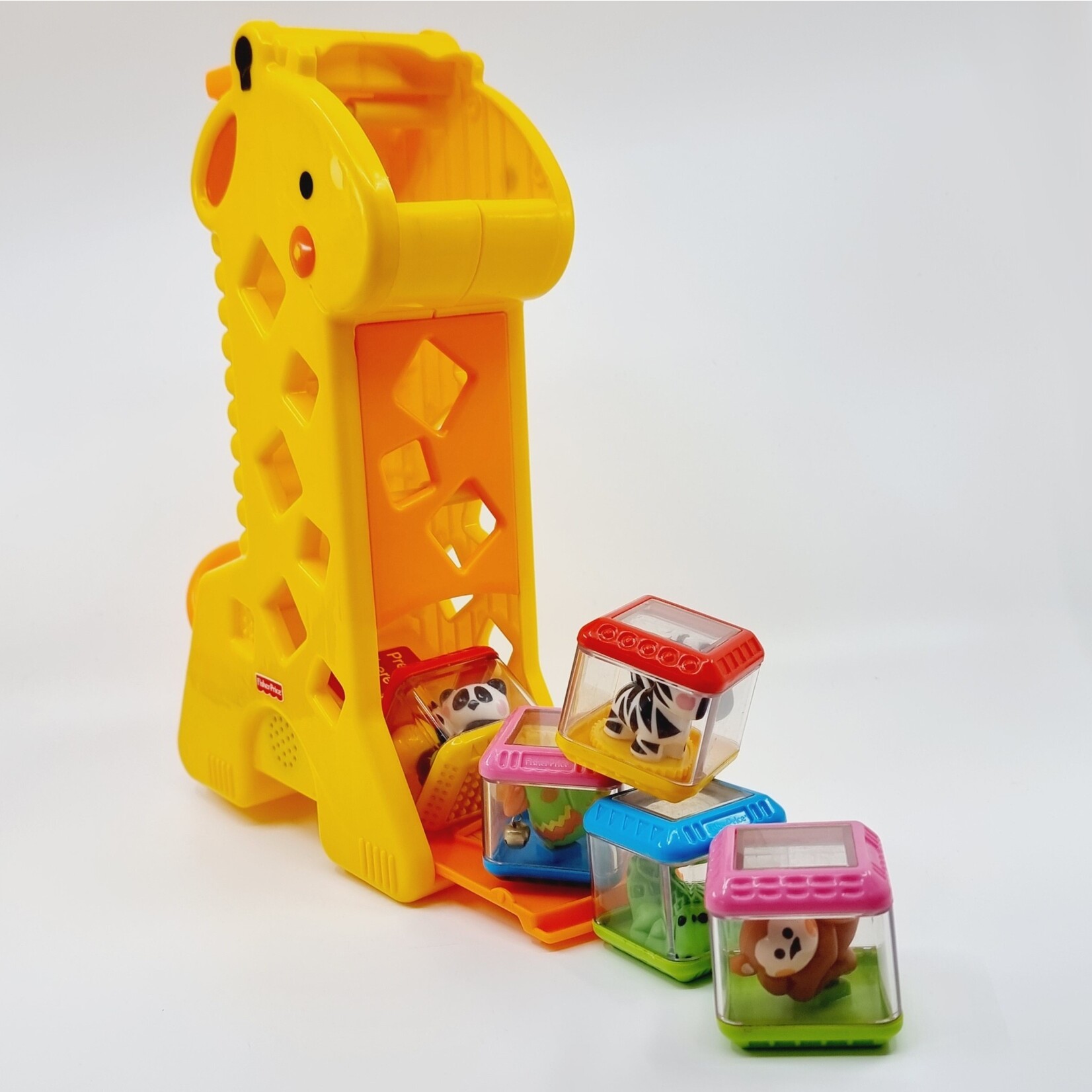 Girafe sonore avec cubes - Fisher-Price