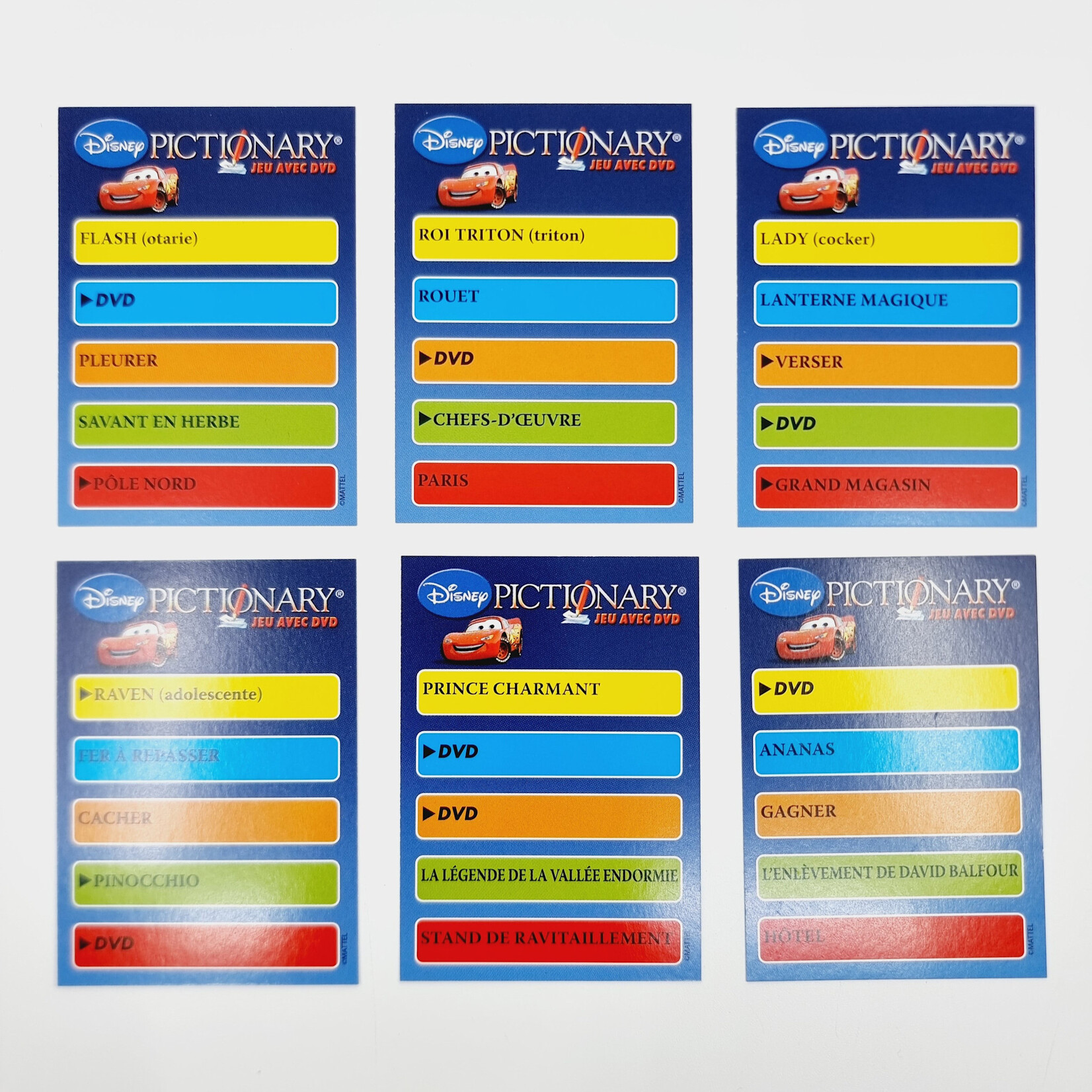 Mattel Pictionary Disney