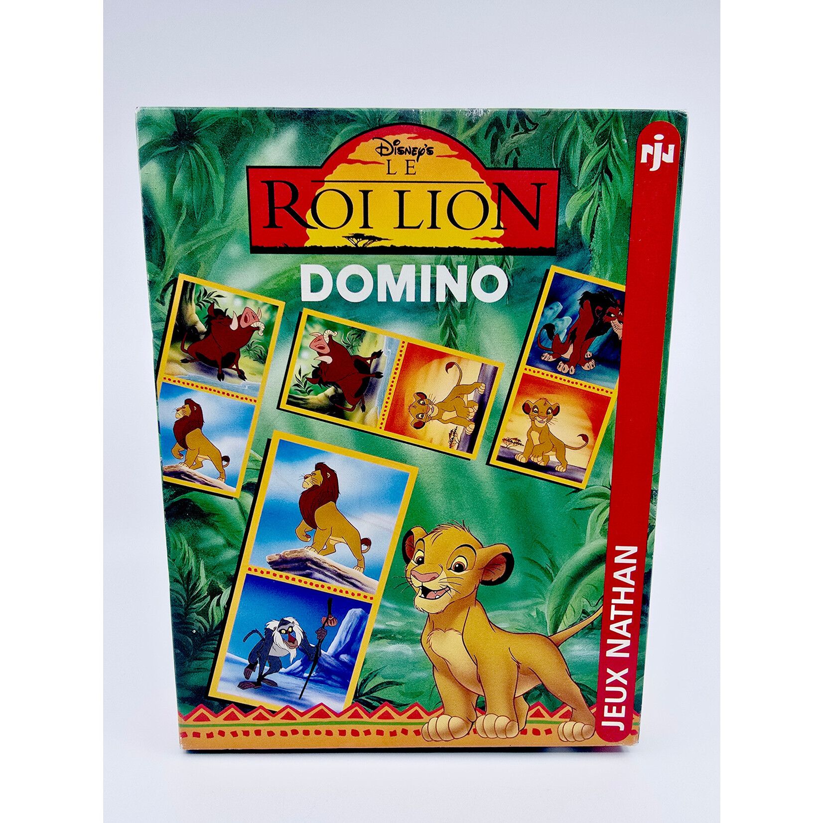 Jeux Nathan Domino Le Roi Lion