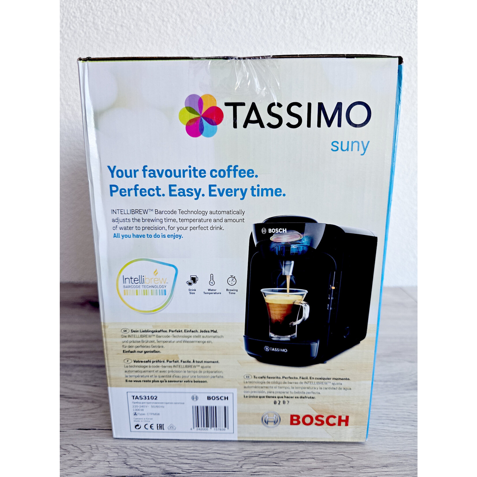 Machine à café Tassimo Suny – Black Edition
