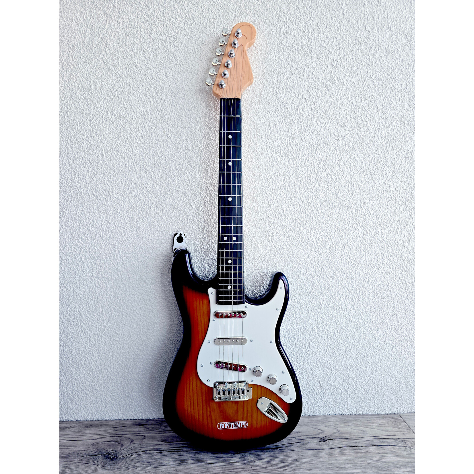 Bontempi Guitare rock électronique avec amplificateur sans fil et microphone