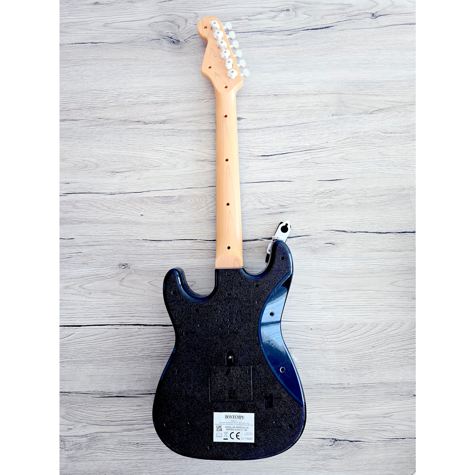 Bontempi Guitare rock électronique avec amplificateur sans fil et microphone