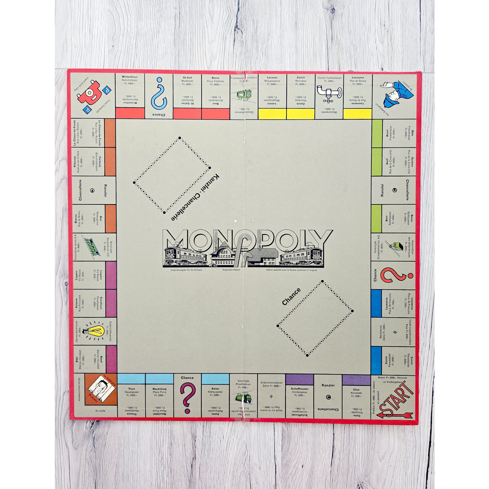 Carlit Monopoly Suisse Vintage  - Edition Carlit Zurich