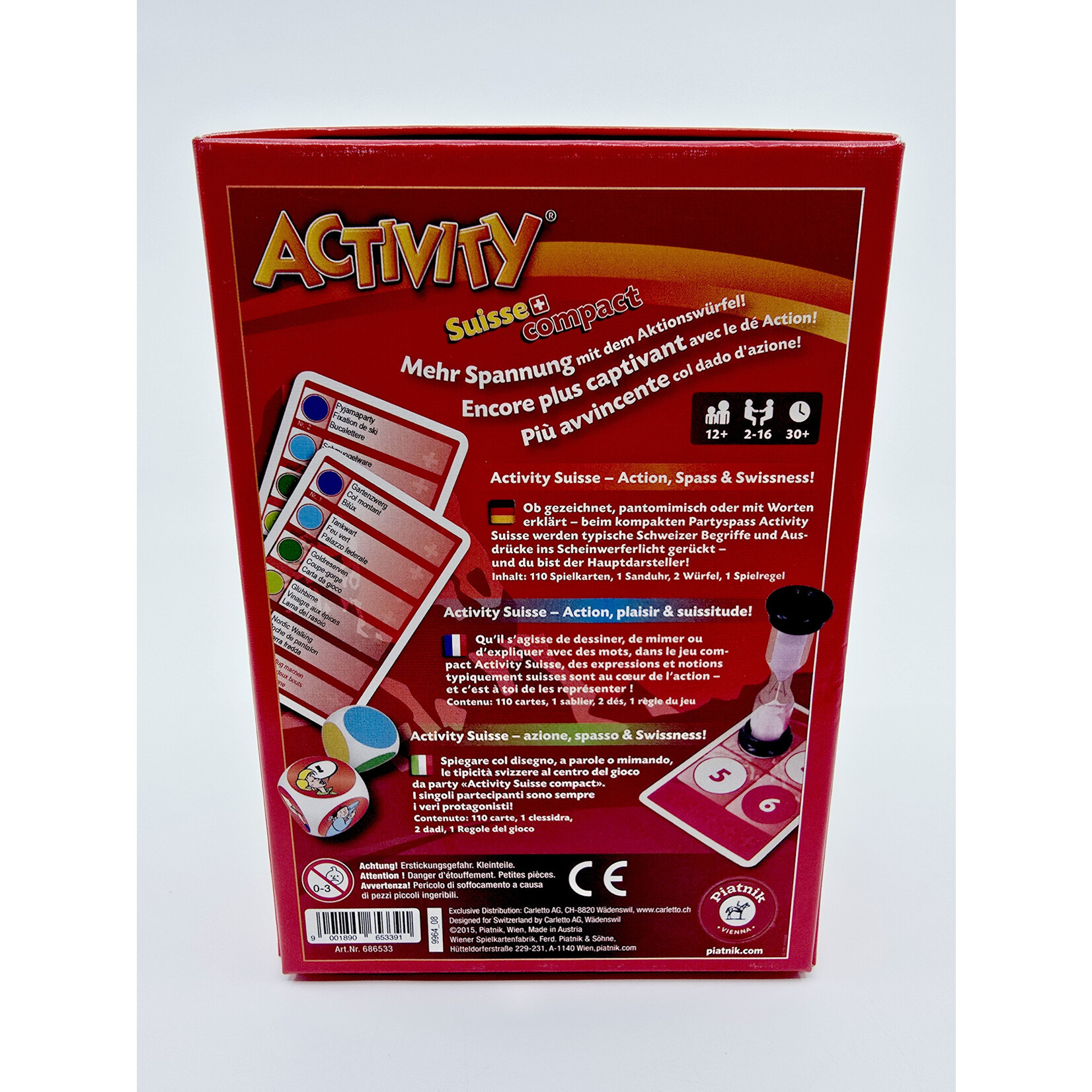 Activity Suisse Compact, faites deviner des expressions typiquement suisses !