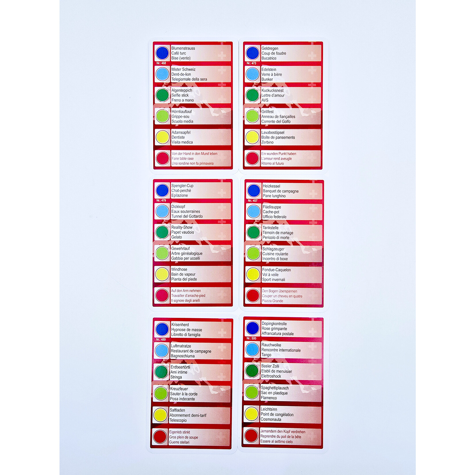 Activity Suisse Compact, faites deviner des expressions typiquement suisses !