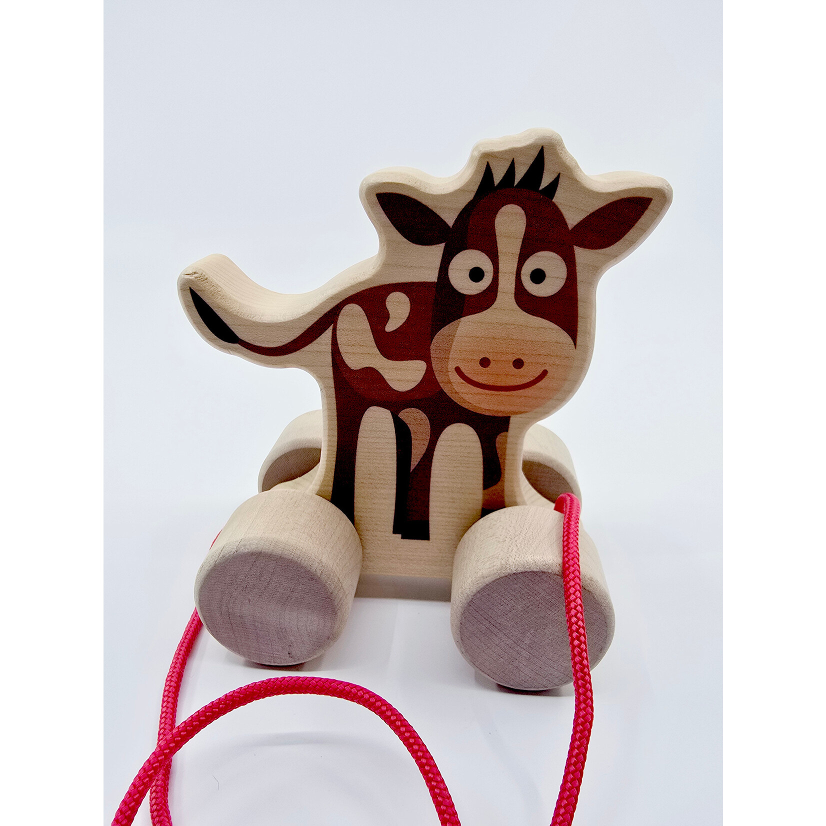 Bimbosan Lili la vache en bois à promener - Bimbosan