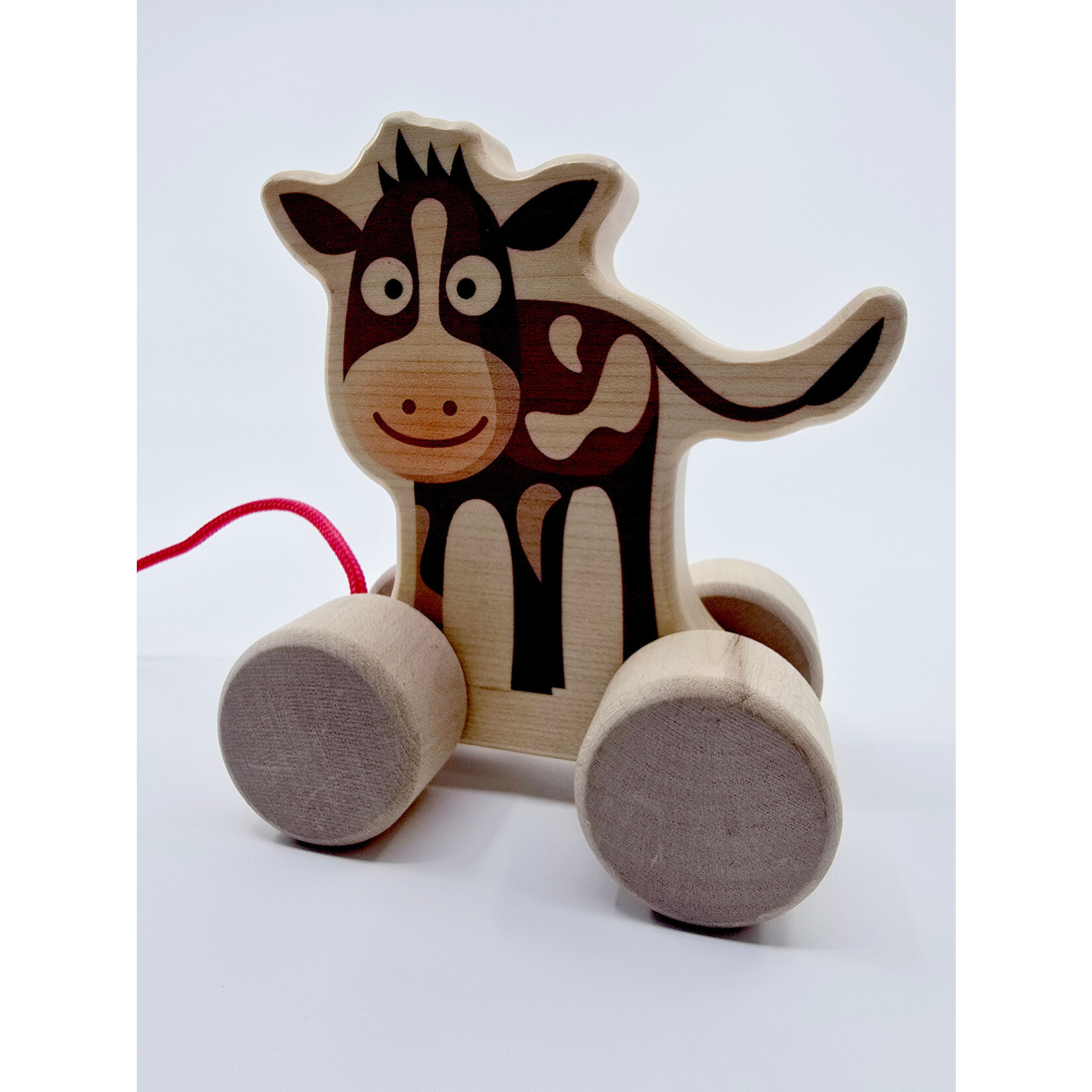 Bimbosan Lili la vache en bois à promener - Bimbosan