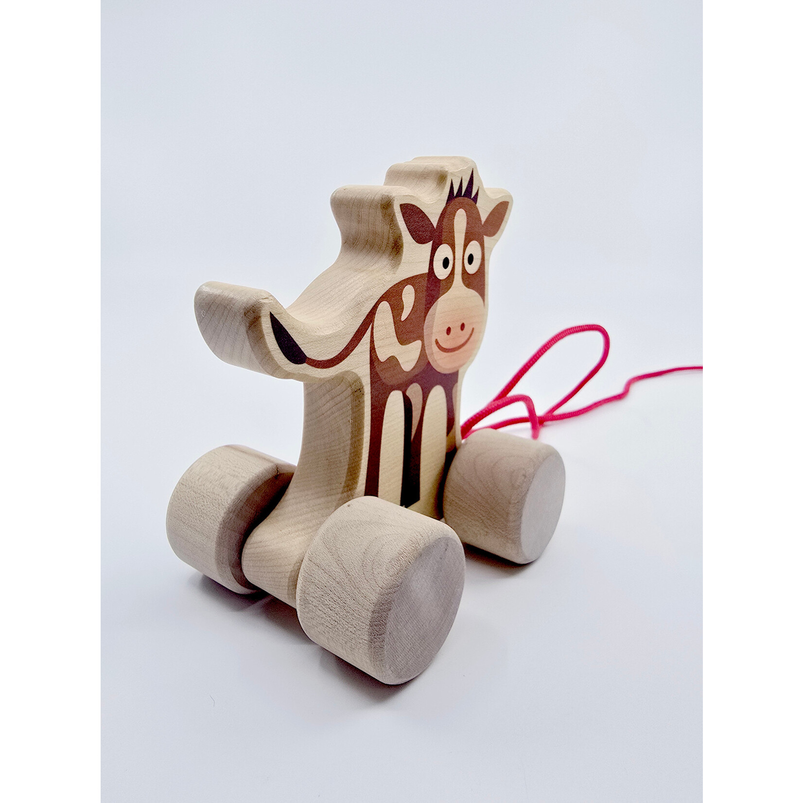 Bimbosan Lili la vache en bois à promener - Bimbosan