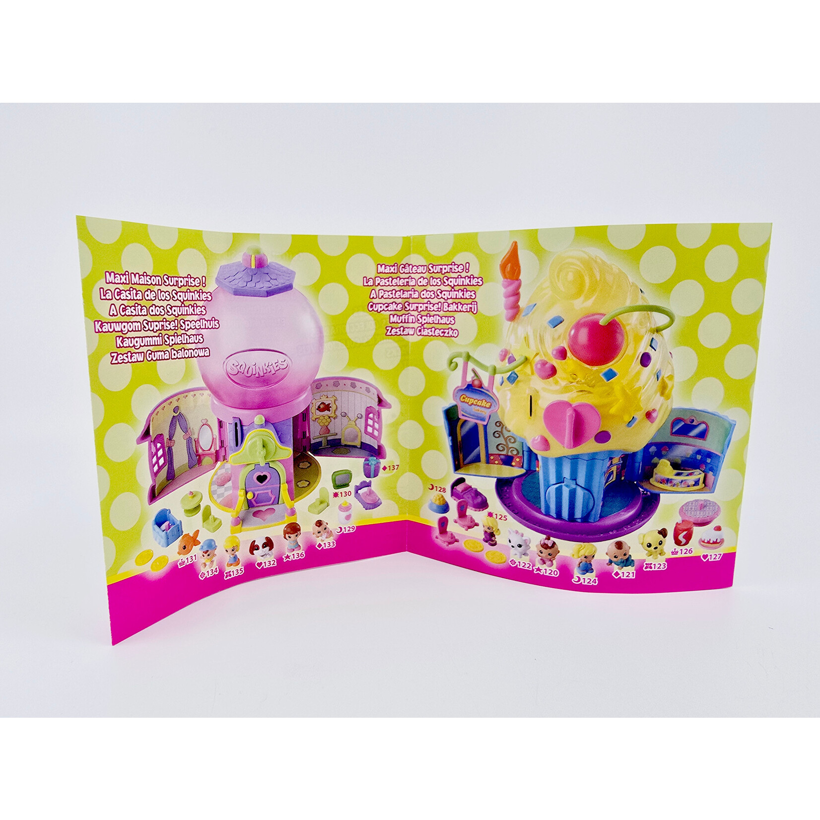 Bandai Théière surprise - Squinkies + pack de 6 Squinkies supplémentaires