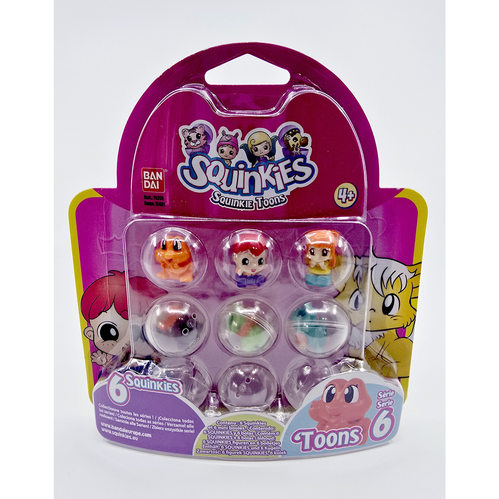 Bandai Théière surprise - Squinkies + pack de 6 Squinkies supplémentaires