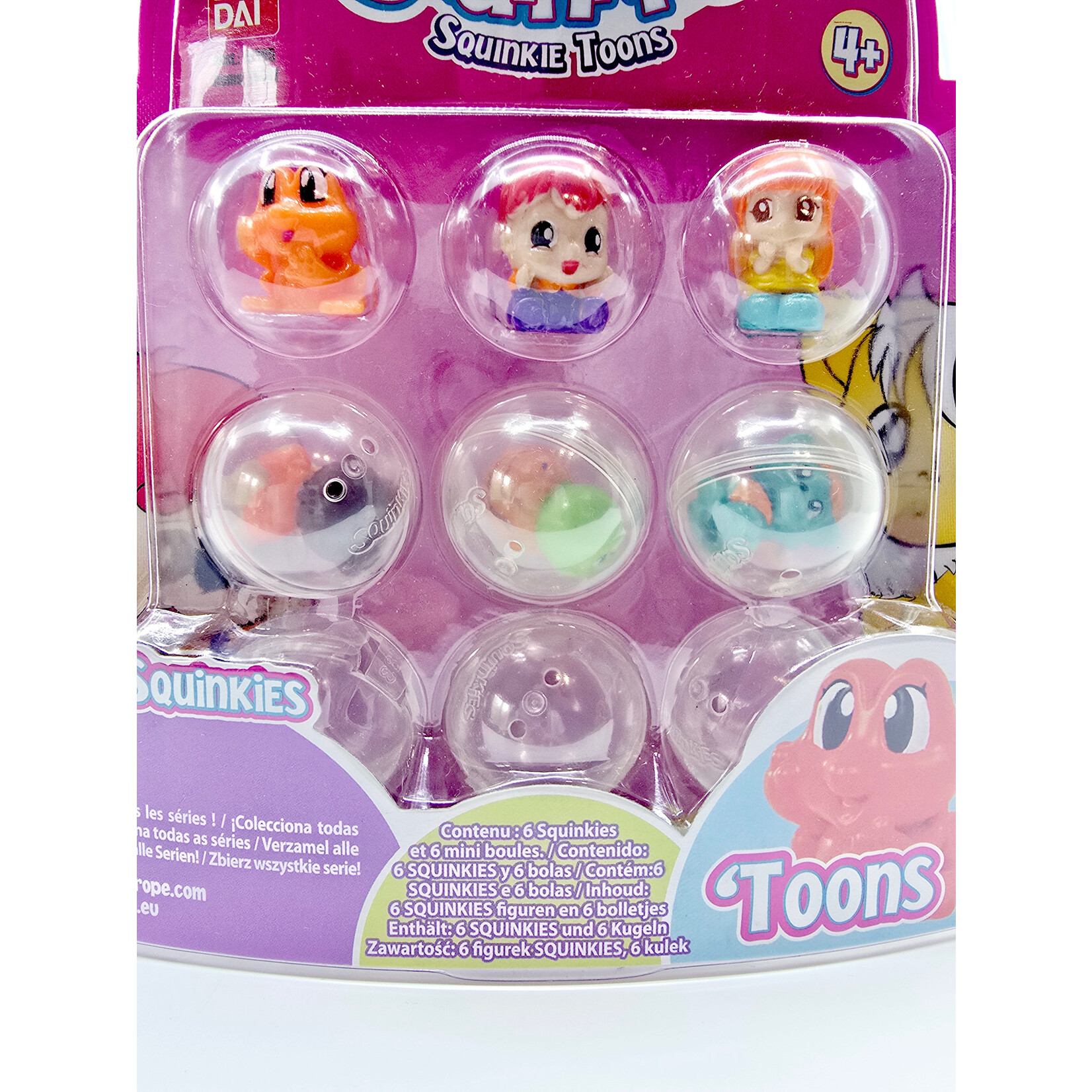 Bandai Théière surprise - Squinkies + pack de 6 Squinkies supplémentaires