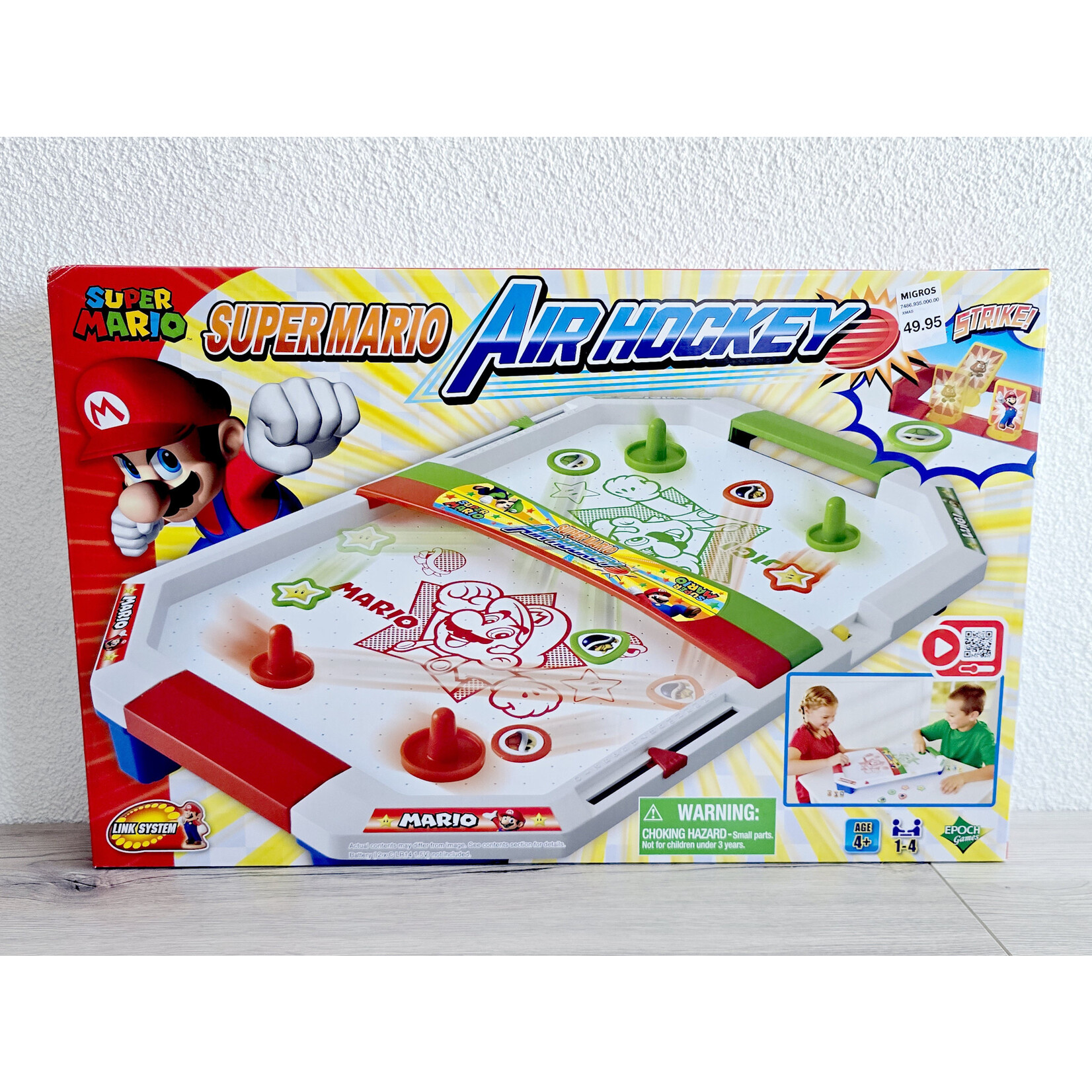 Super Mario – Air Hockey 2 en 1