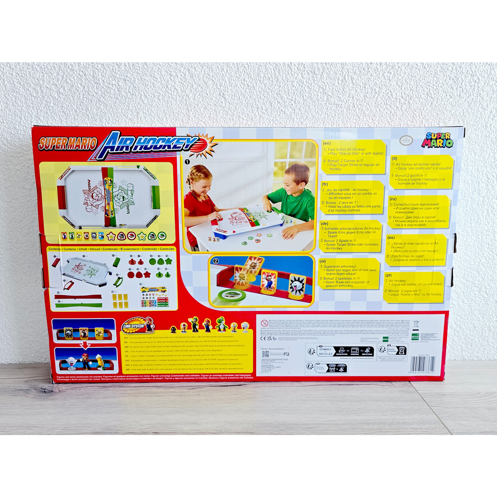 Super Mario – Air Hockey 2 en 1