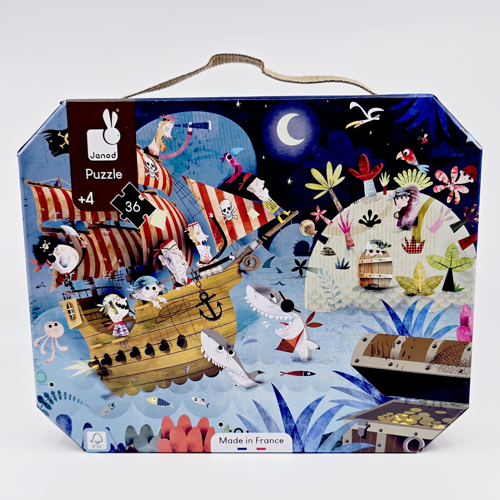 Janod Puzzle Pirates de Janod