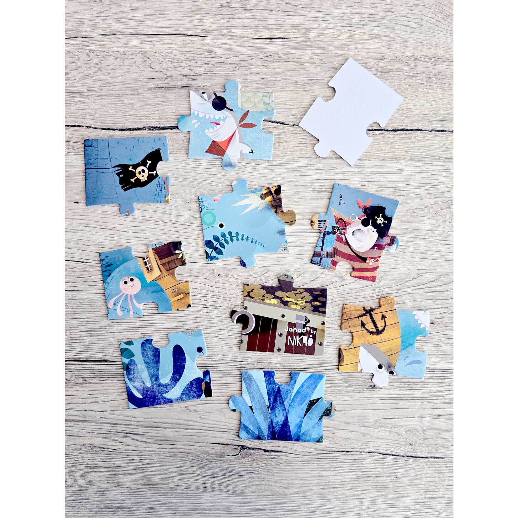 Janod Puzzle Pirates de Janod