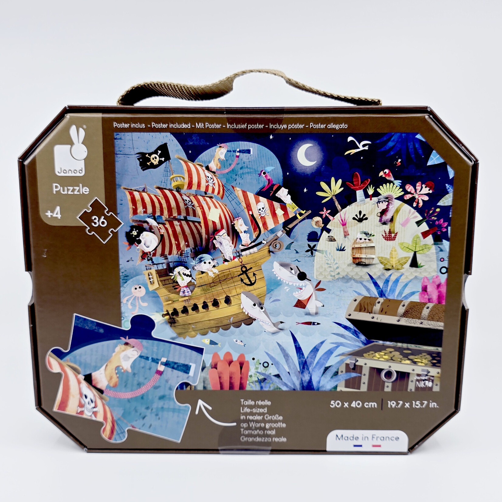 Janod Puzzle Pirates de Janod