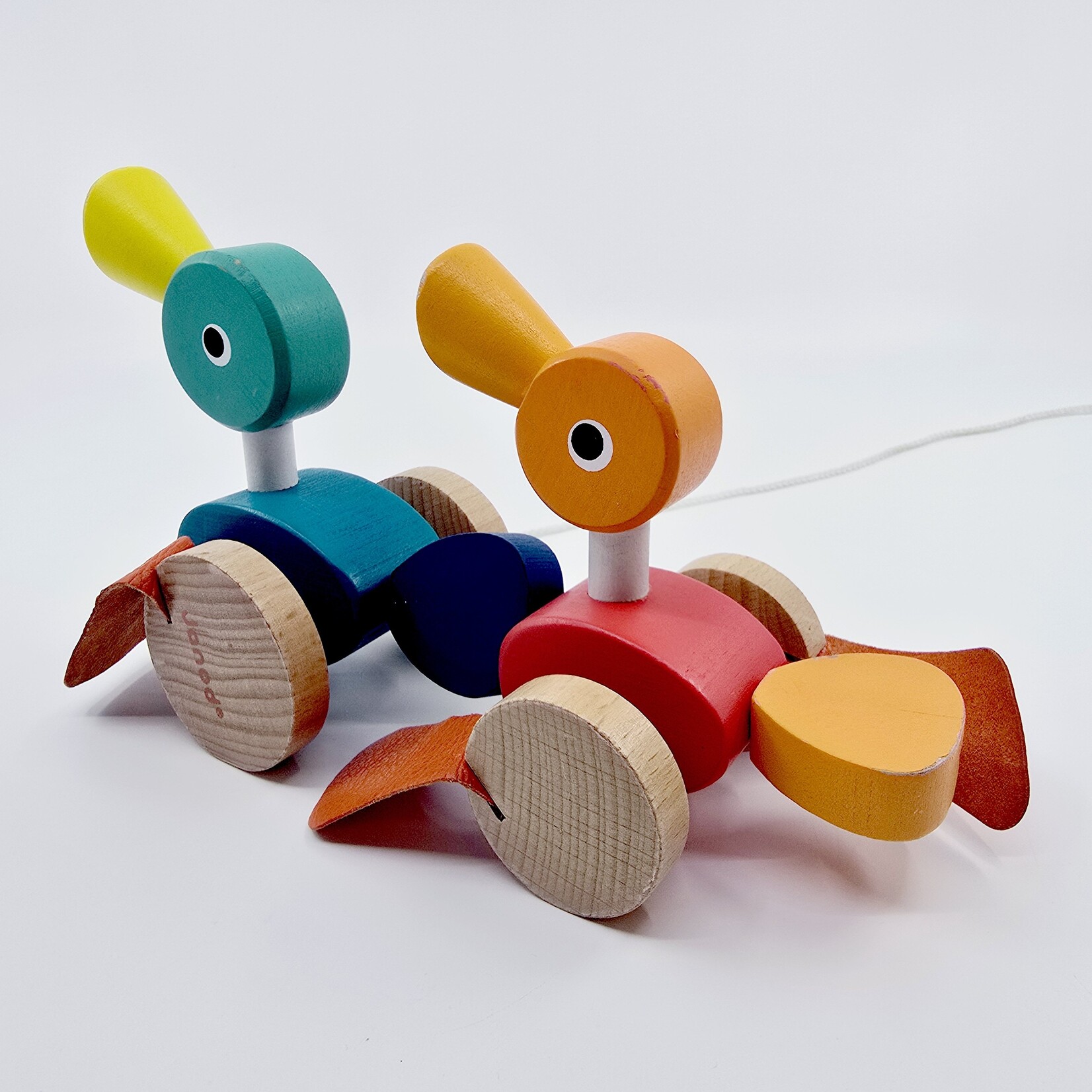 Maman et bébé canards à promener de Janod