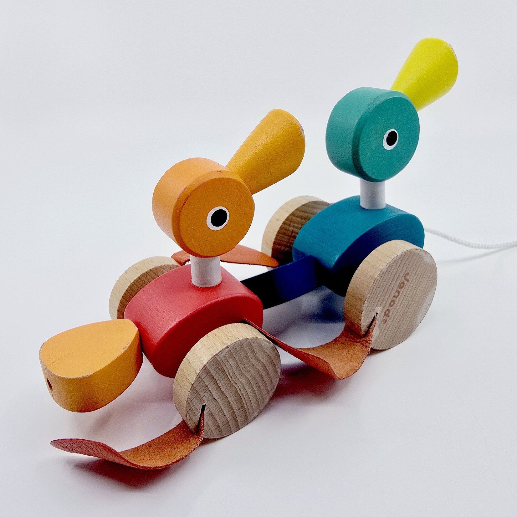 Maman et bébé canards à promener de Janod