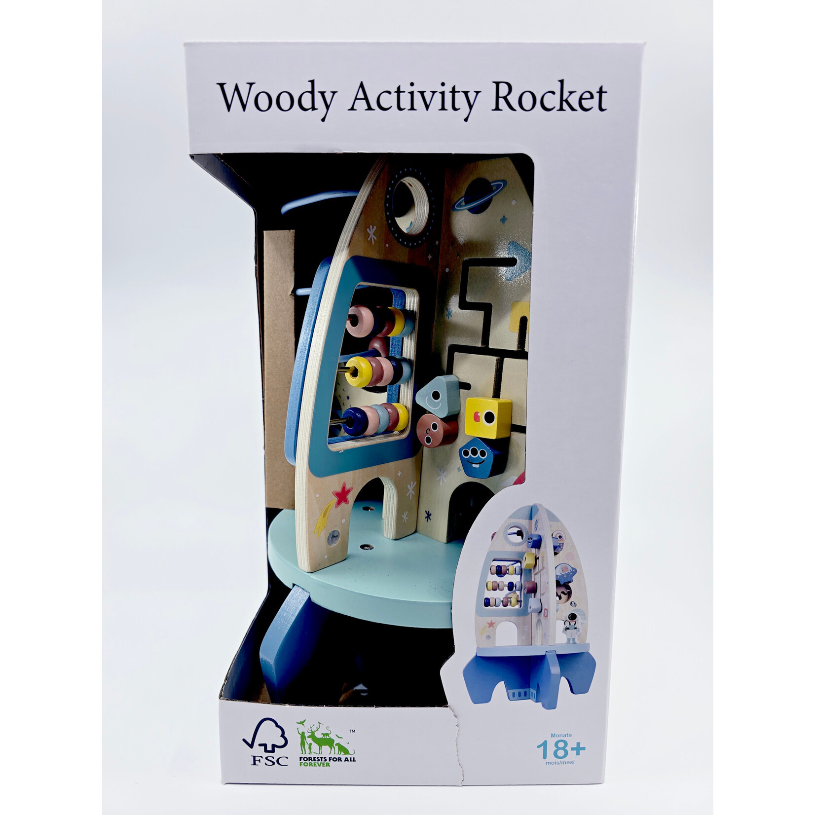 Fusée d’activités en bois