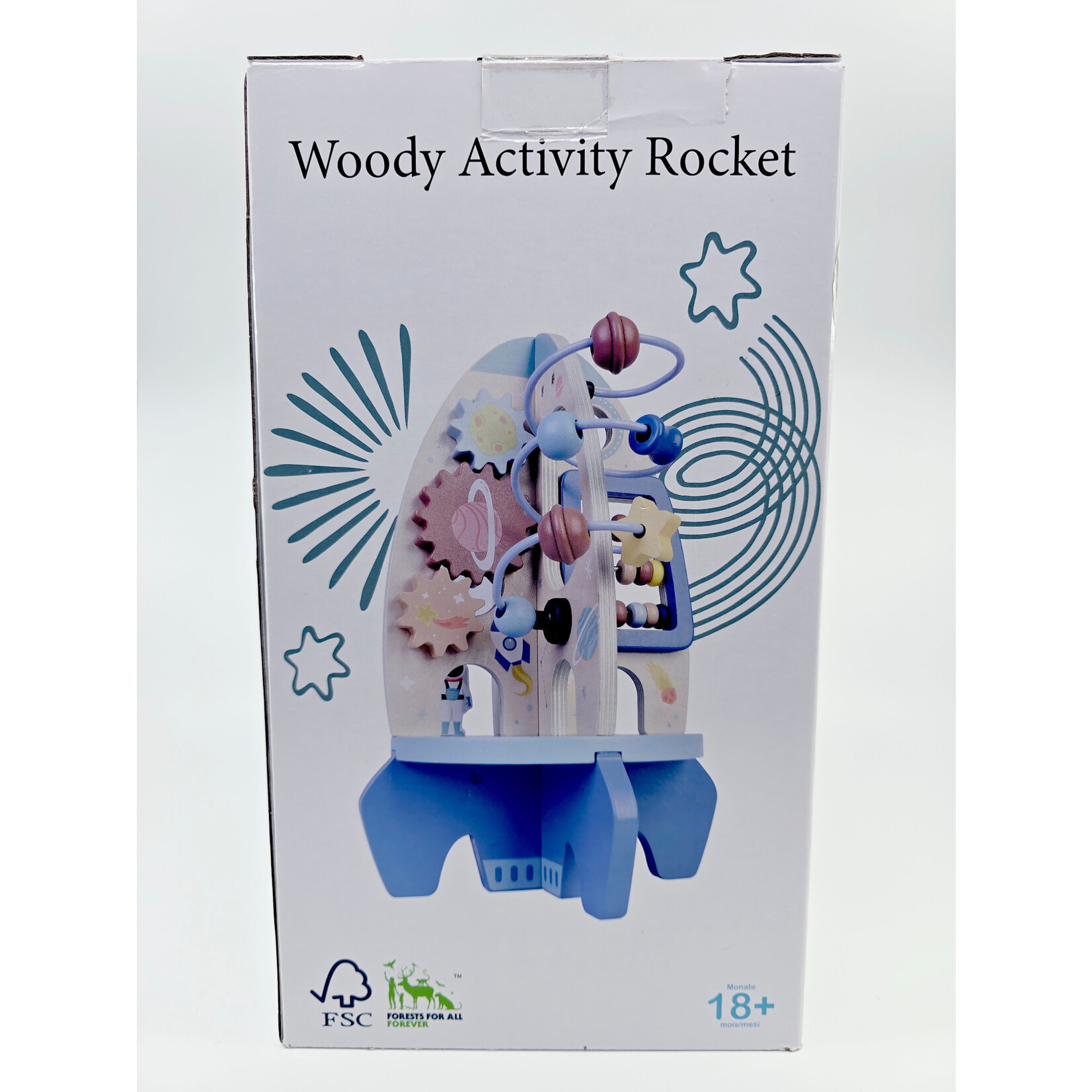 Fusée d’activités en bois