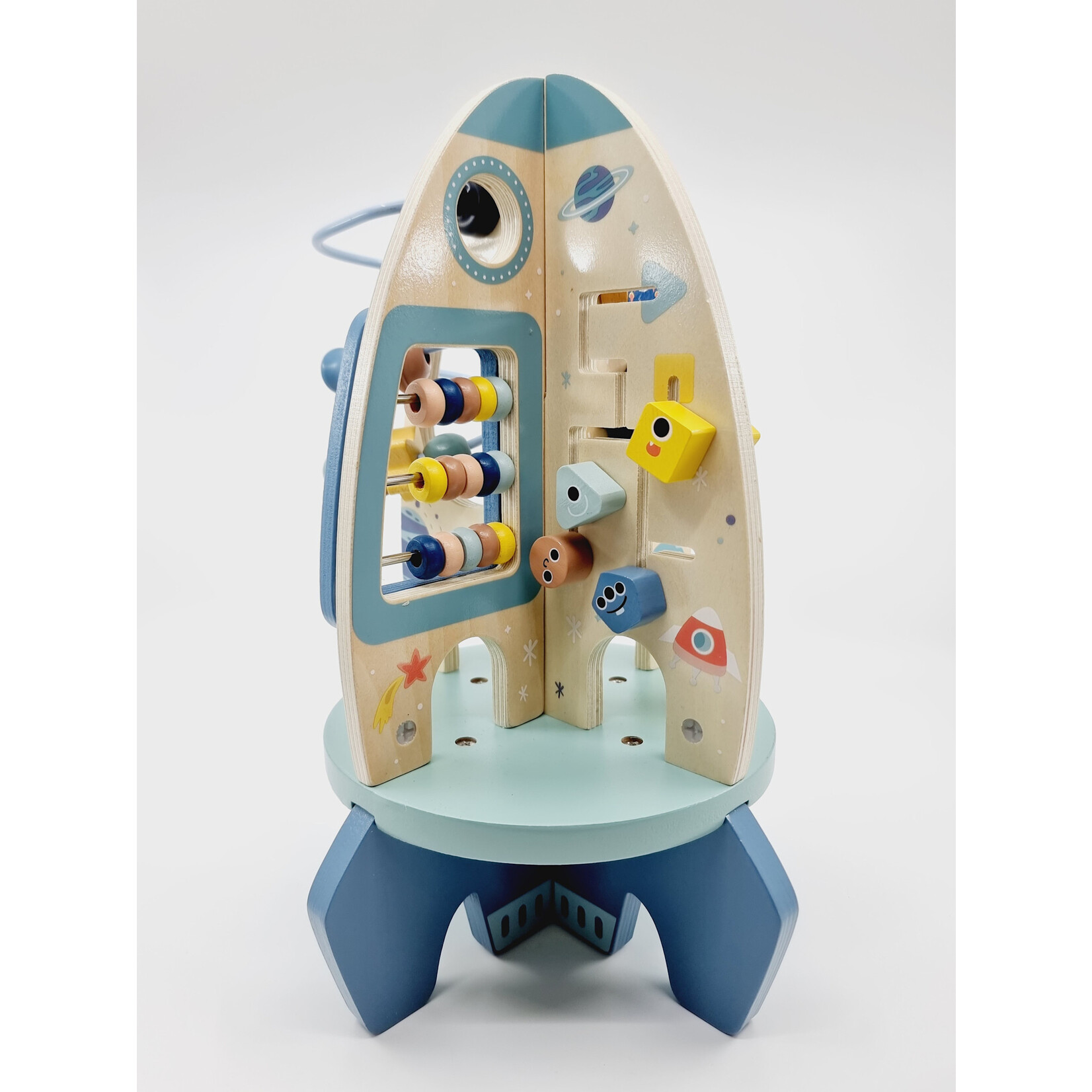 Fusée d’activités en bois