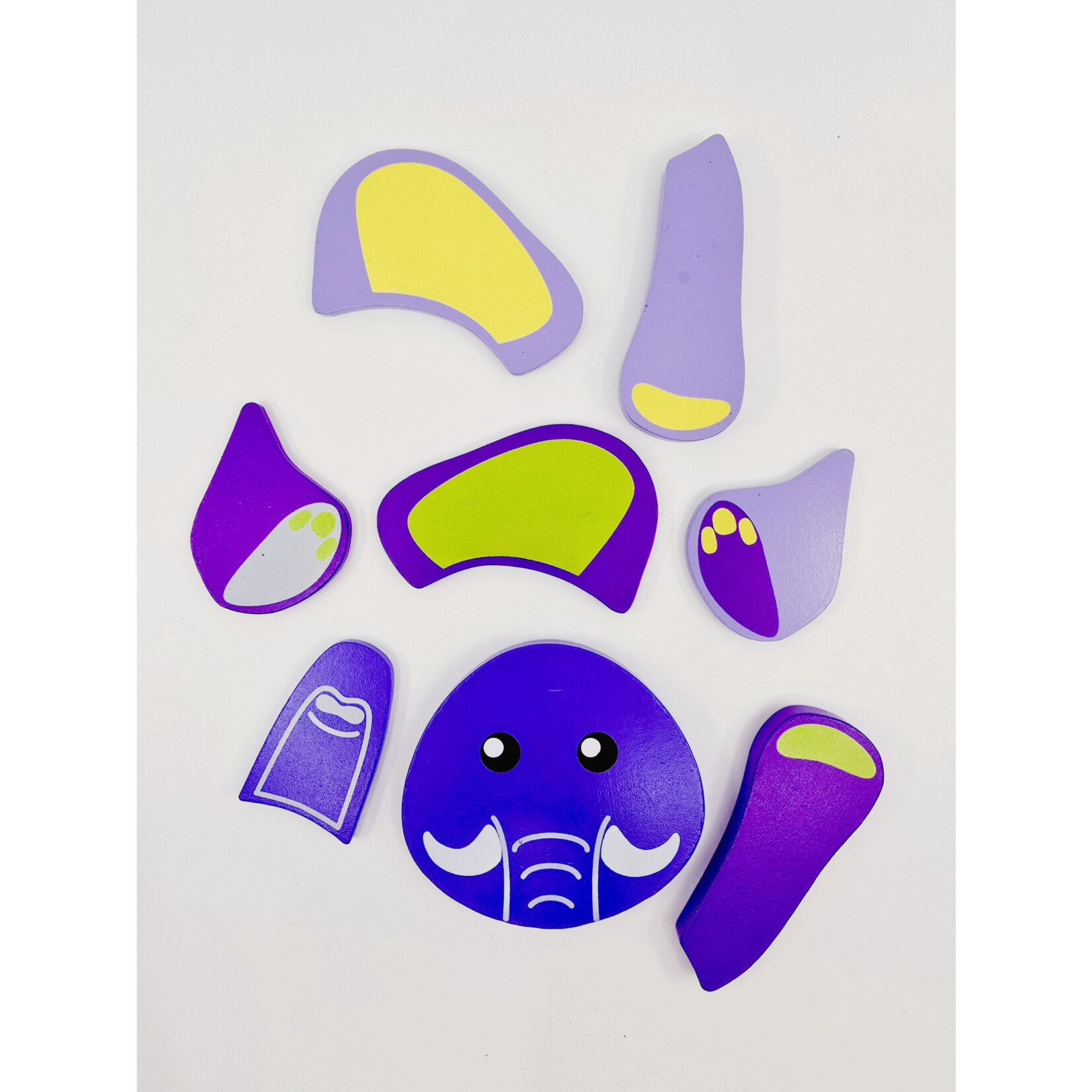 Puzzle en bois – Eléphant