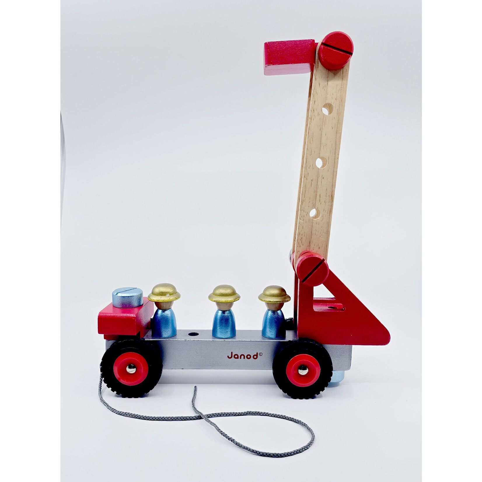 Janod Camion de pompiers en bois – Janod