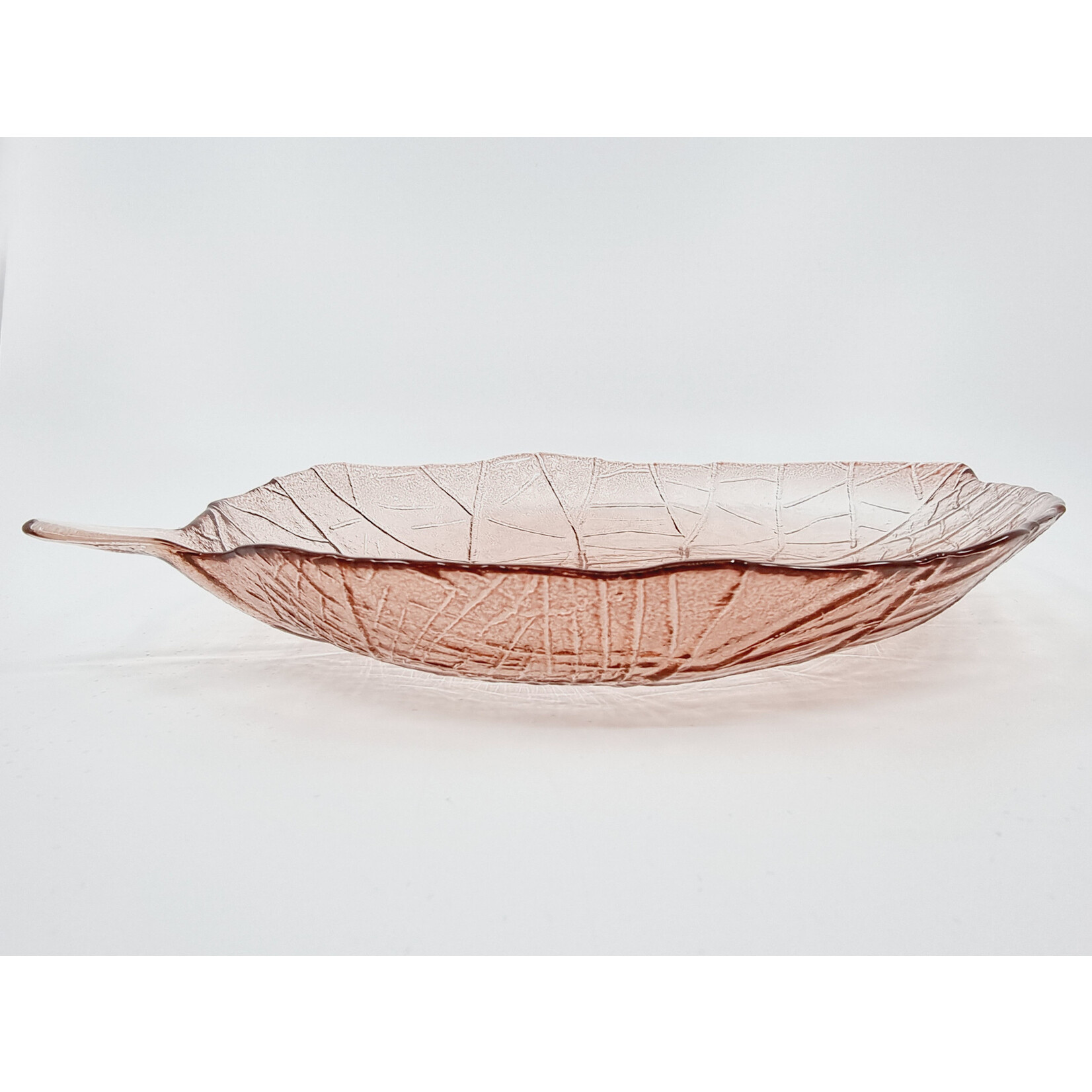 Plat décoratif en forme de feuille