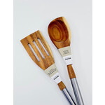 Kitchen & Co Spatule et cuillère en bois d’acacia (modèle 2)