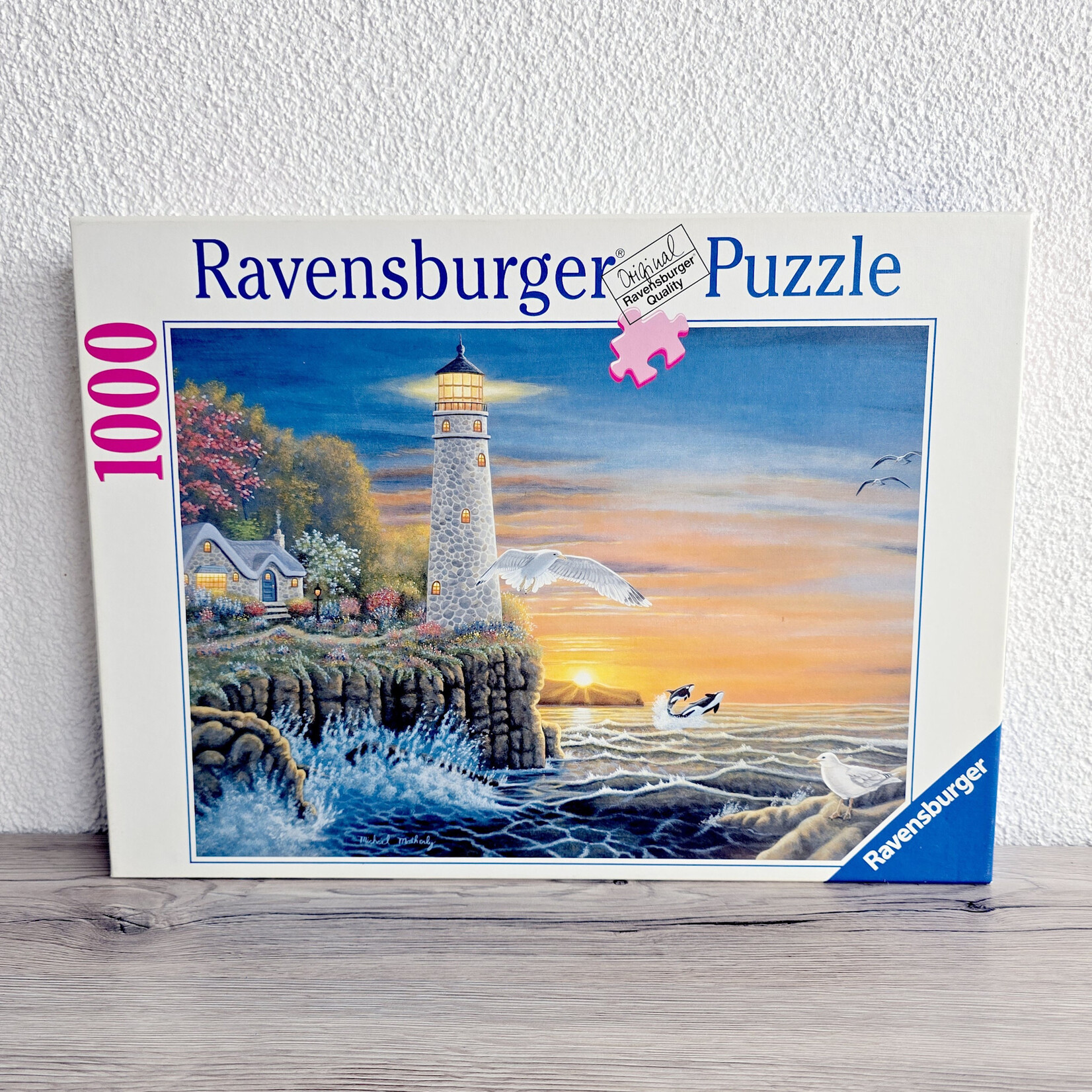 Ravensburger Puzzle  - Phare au soleil couchant