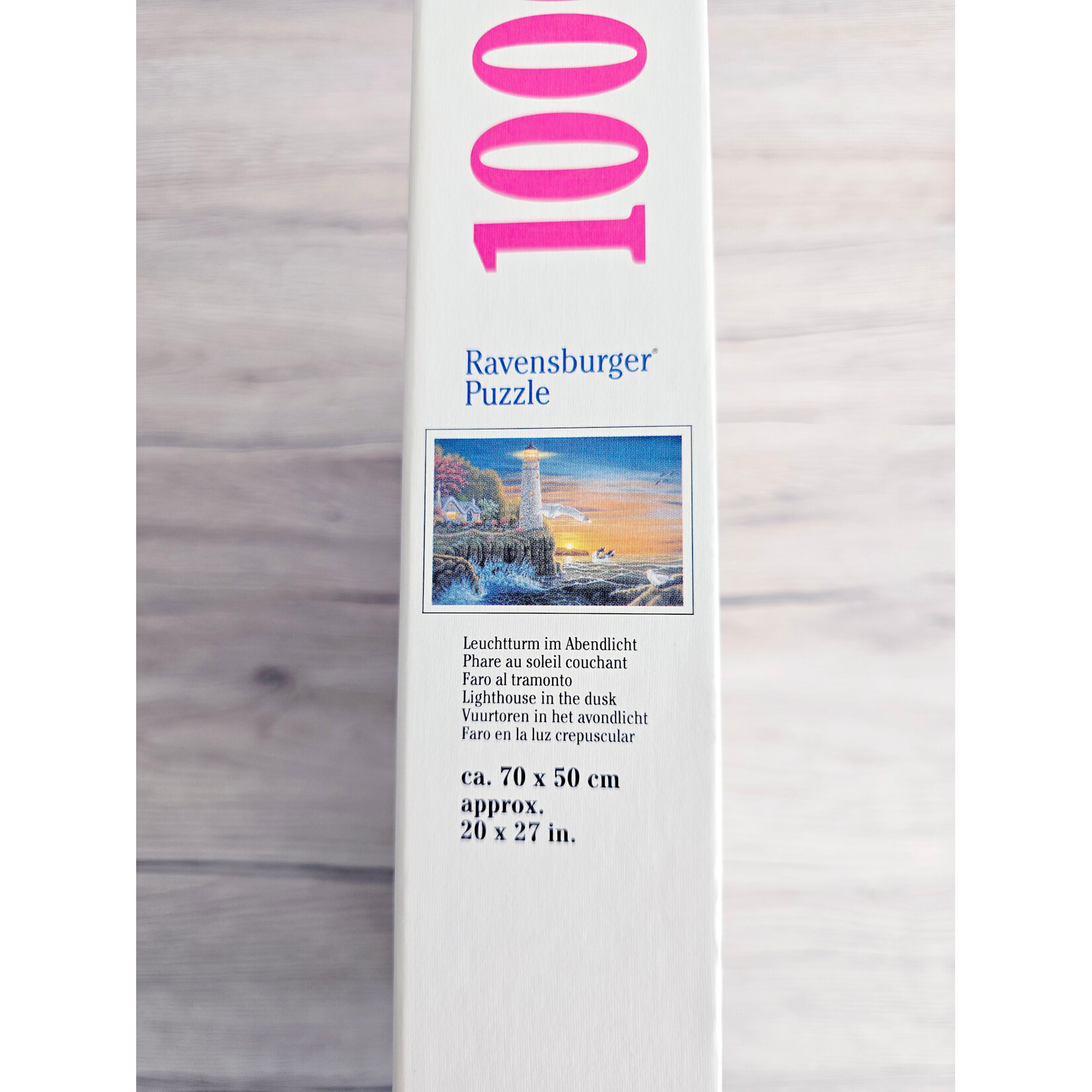 Ravensburger Puzzle  - Phare au soleil couchant