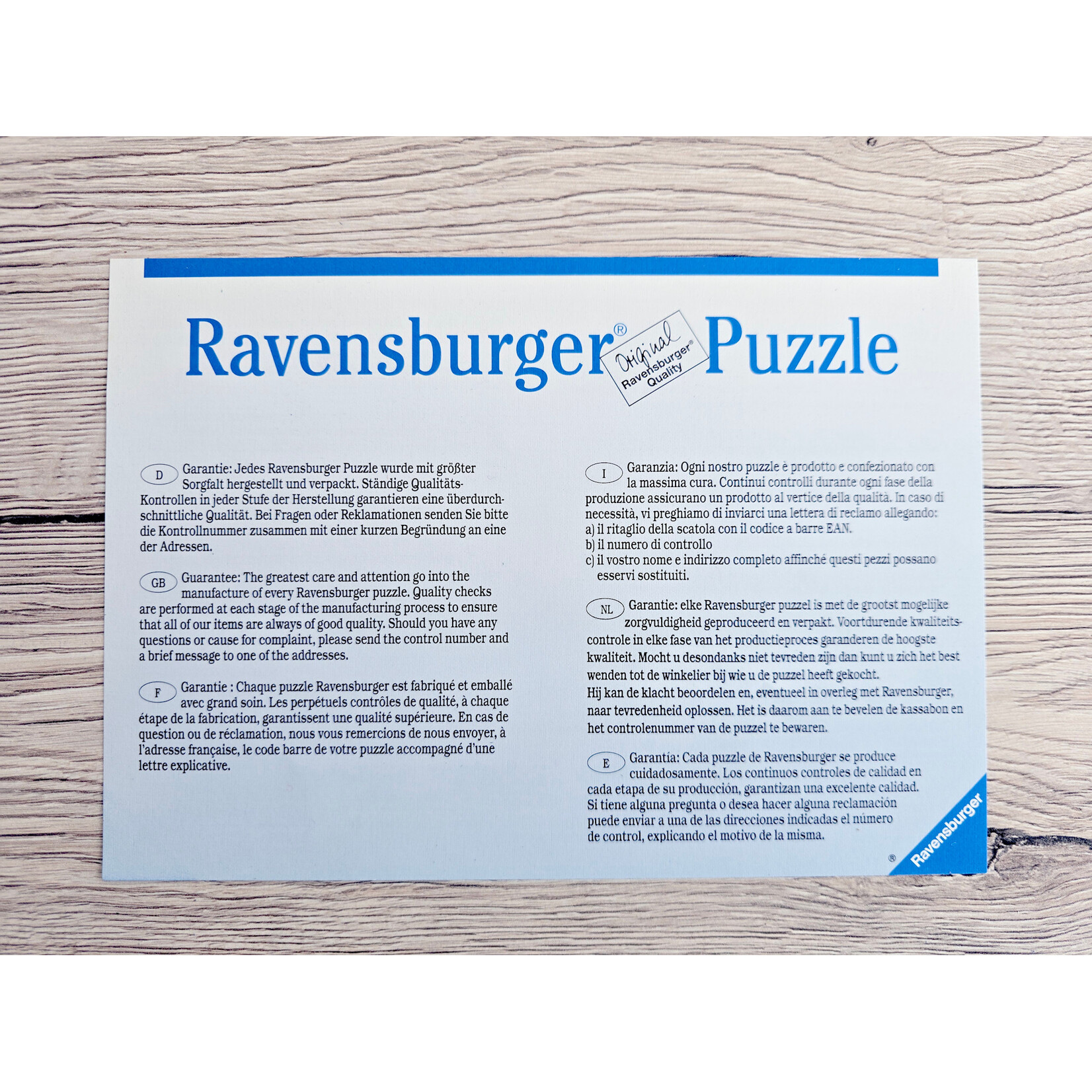 Ravensburger Puzzle  - Phare au soleil couchant