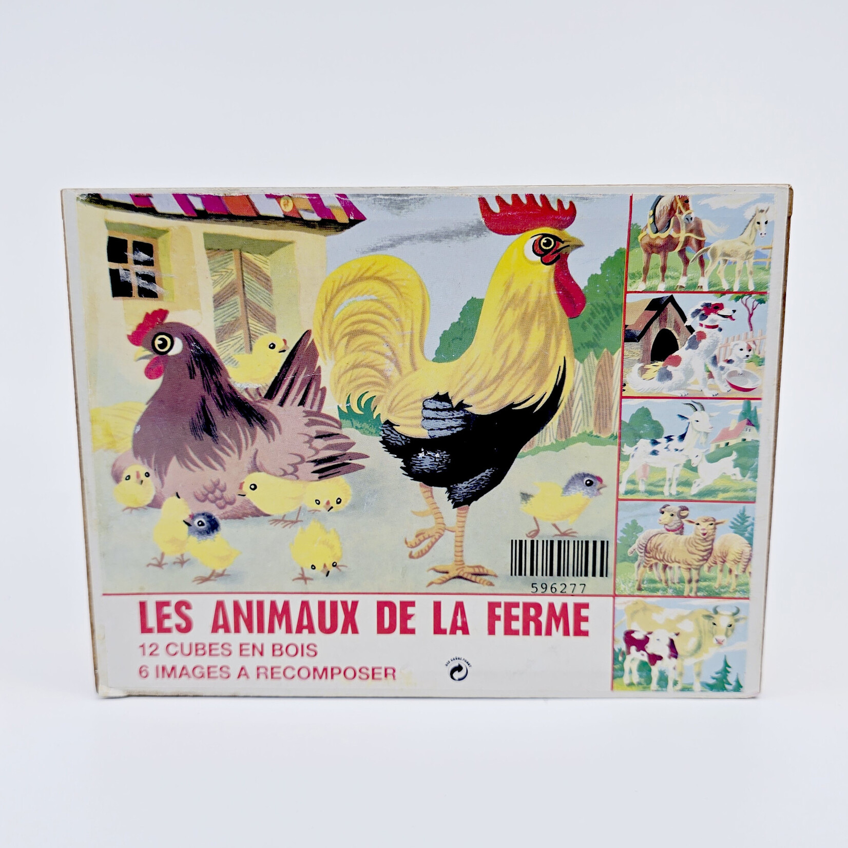 Puzzle cube – Les animaux de la ferme