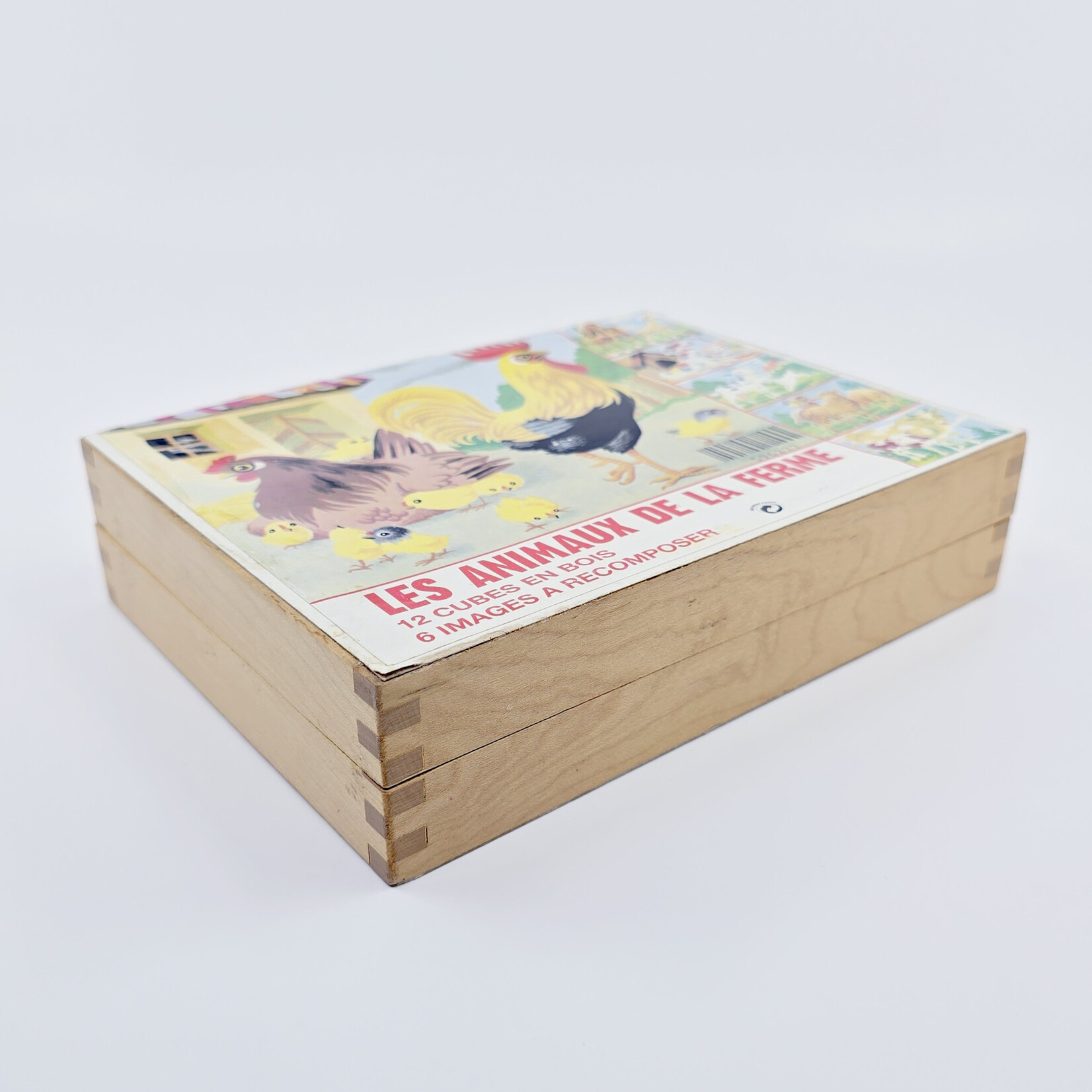 Puzzle cube – Les animaux de la ferme