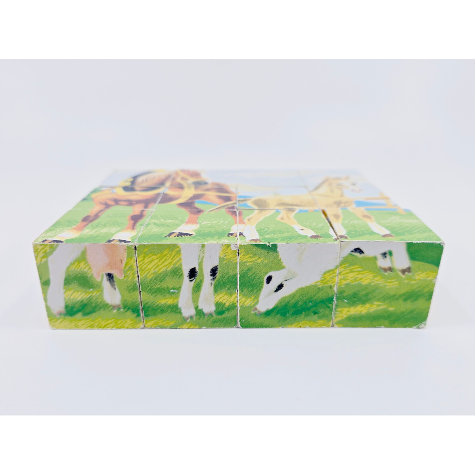 Puzzle cube – Les animaux de la ferme