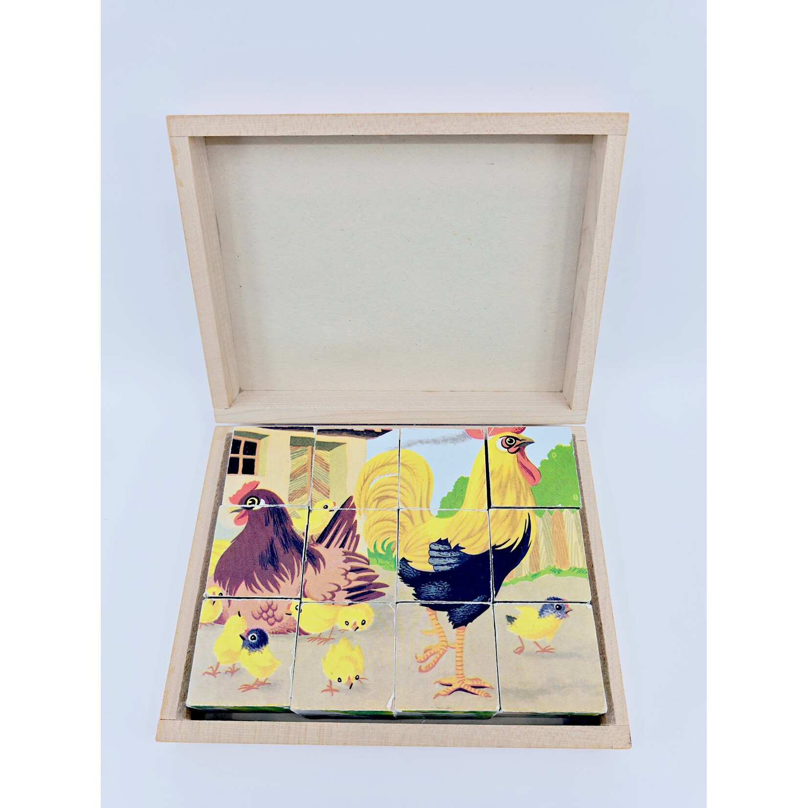 Puzzle cube – Les animaux de la ferme