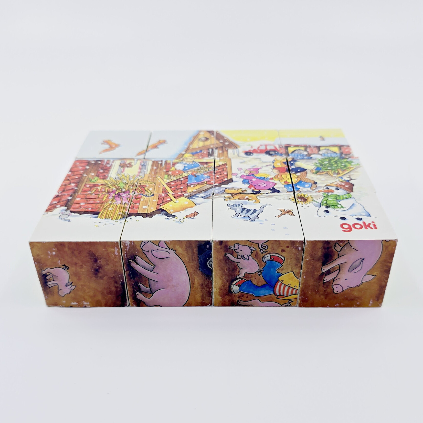 goki Puzzle cube – La vie à la ferme