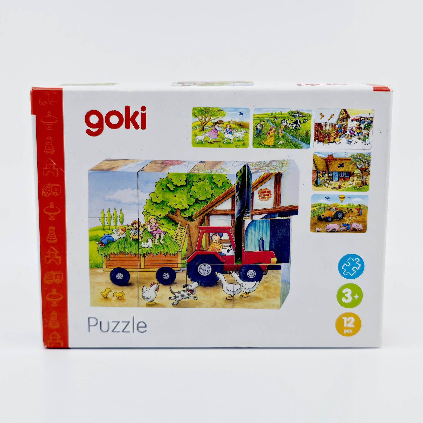 goki Puzzle cube – La vie à la ferme