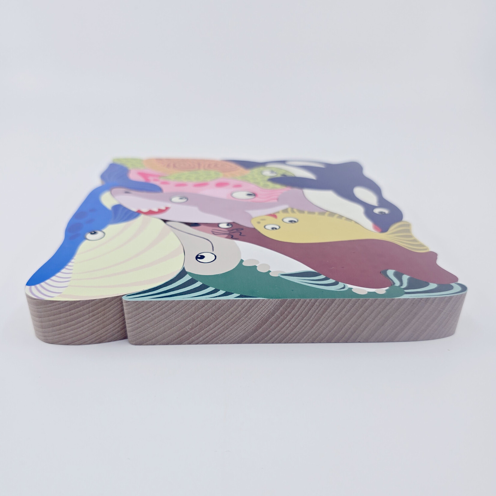 JURA France Puzzle/casse-tête en bois - Les animaux marins de JURA France