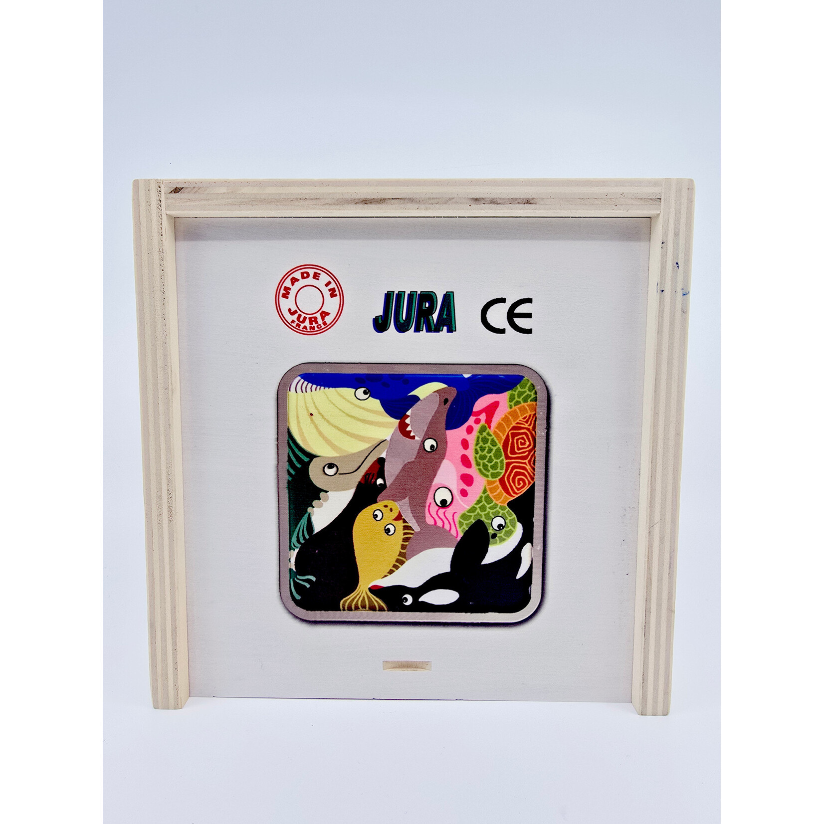 JURA France Puzzle/casse-tête en bois - Les animaux marins de JURA France