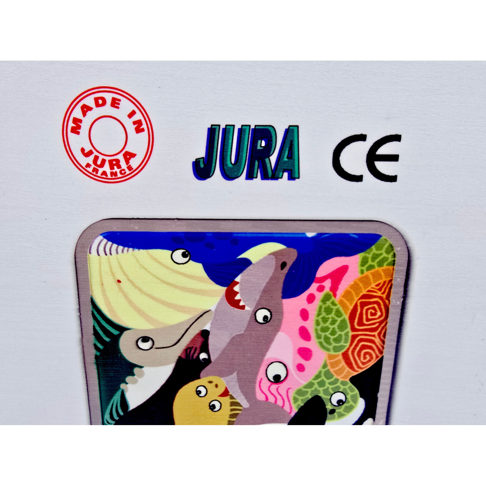 JURA France Puzzle/casse-tête en bois - Les animaux marins de JURA France