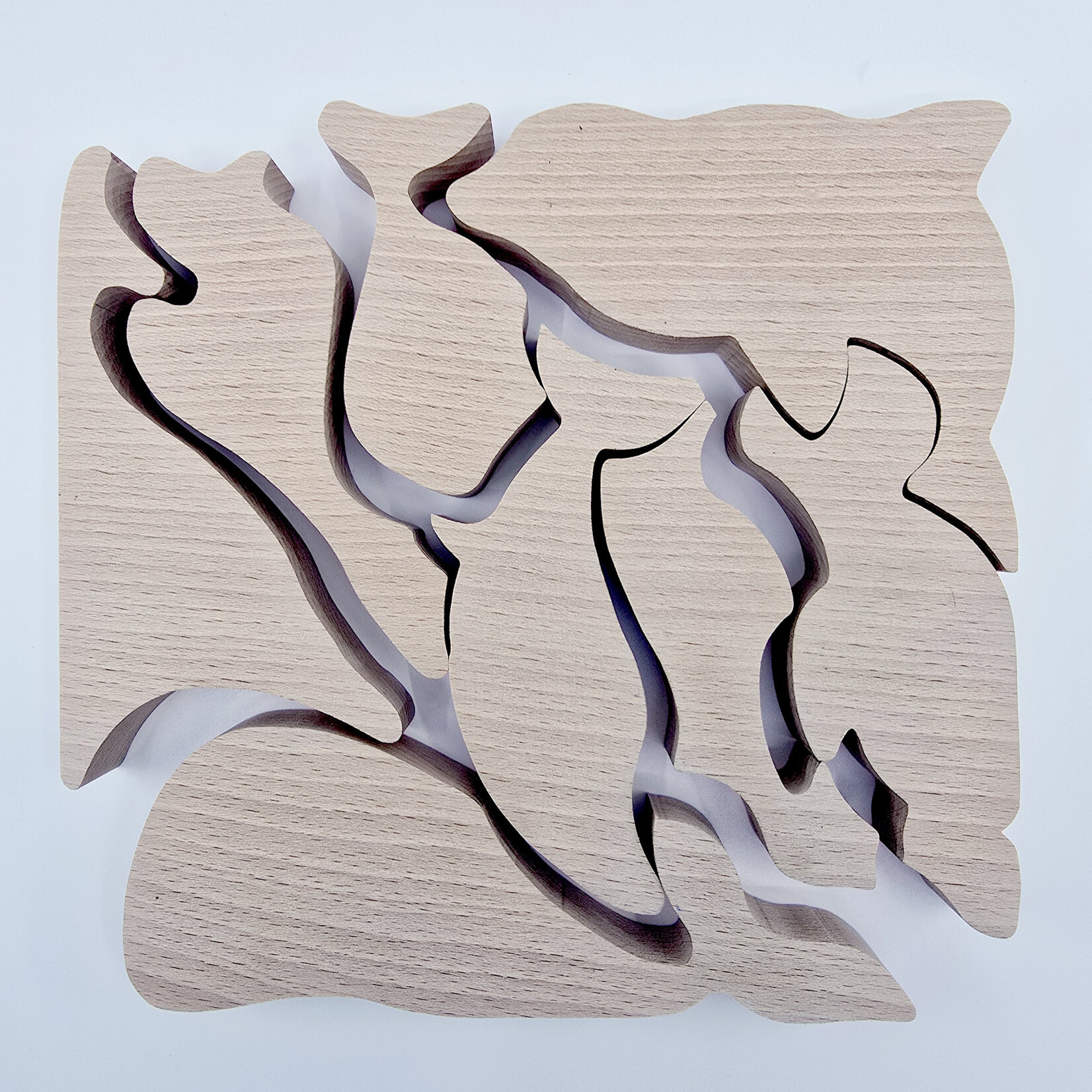 JURA France Puzzle/casse-tête en bois - Les animaux marins de JURA France