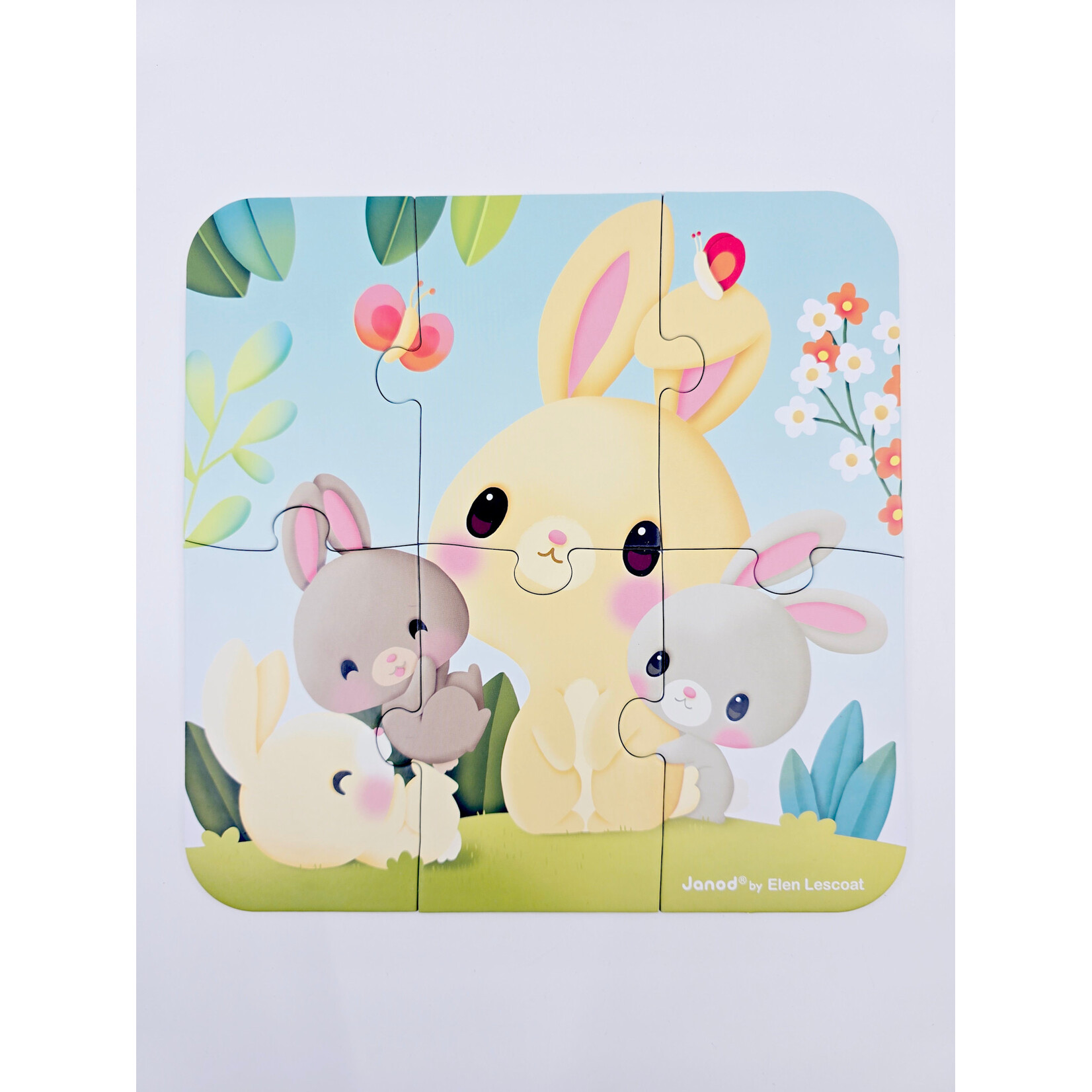 Janod Puzzles évolutifs Janod - Animaux de la ferme