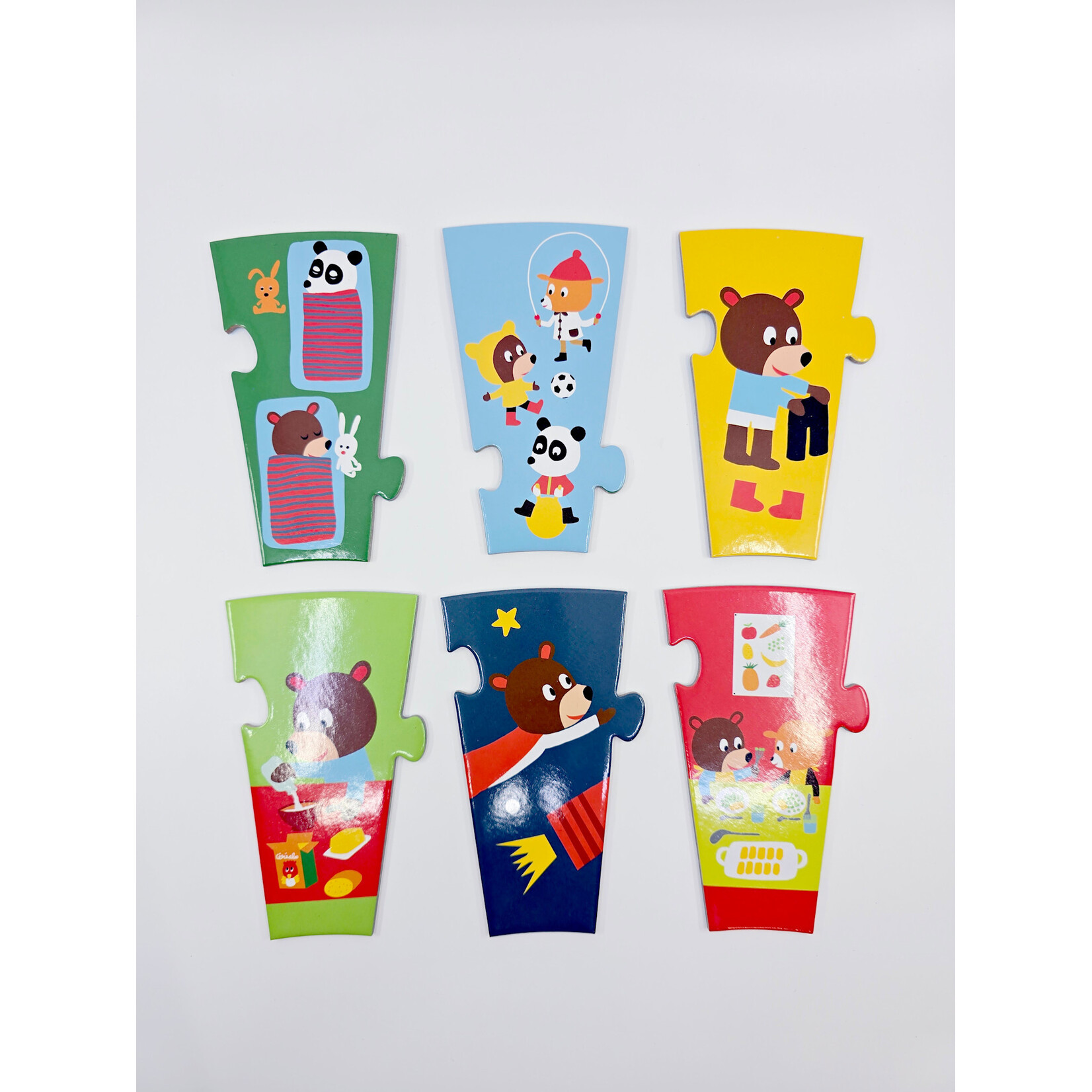 DJECO Puzzle géant – La journée