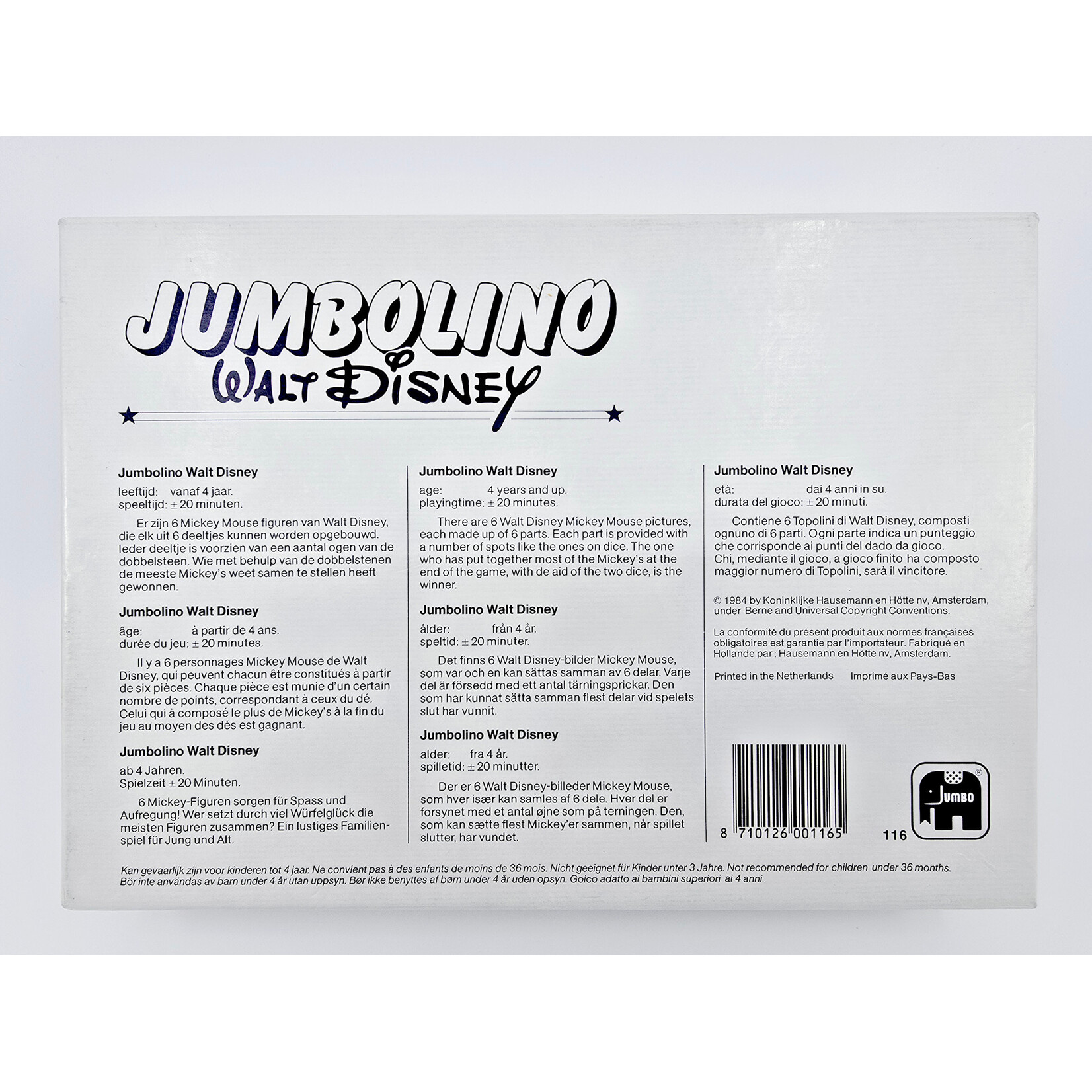 Jumbolino Walt Disney