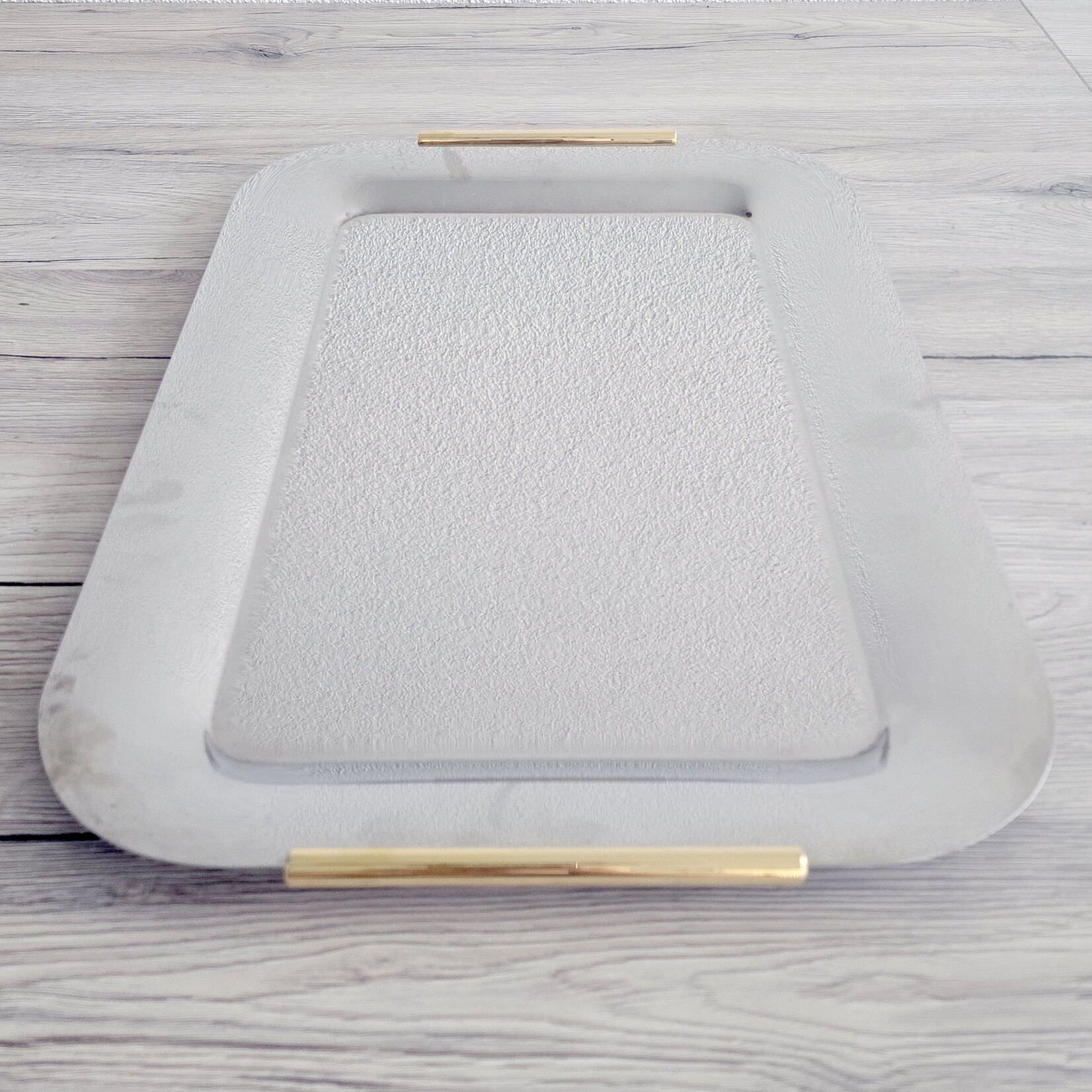 Trio de plats de service en inox