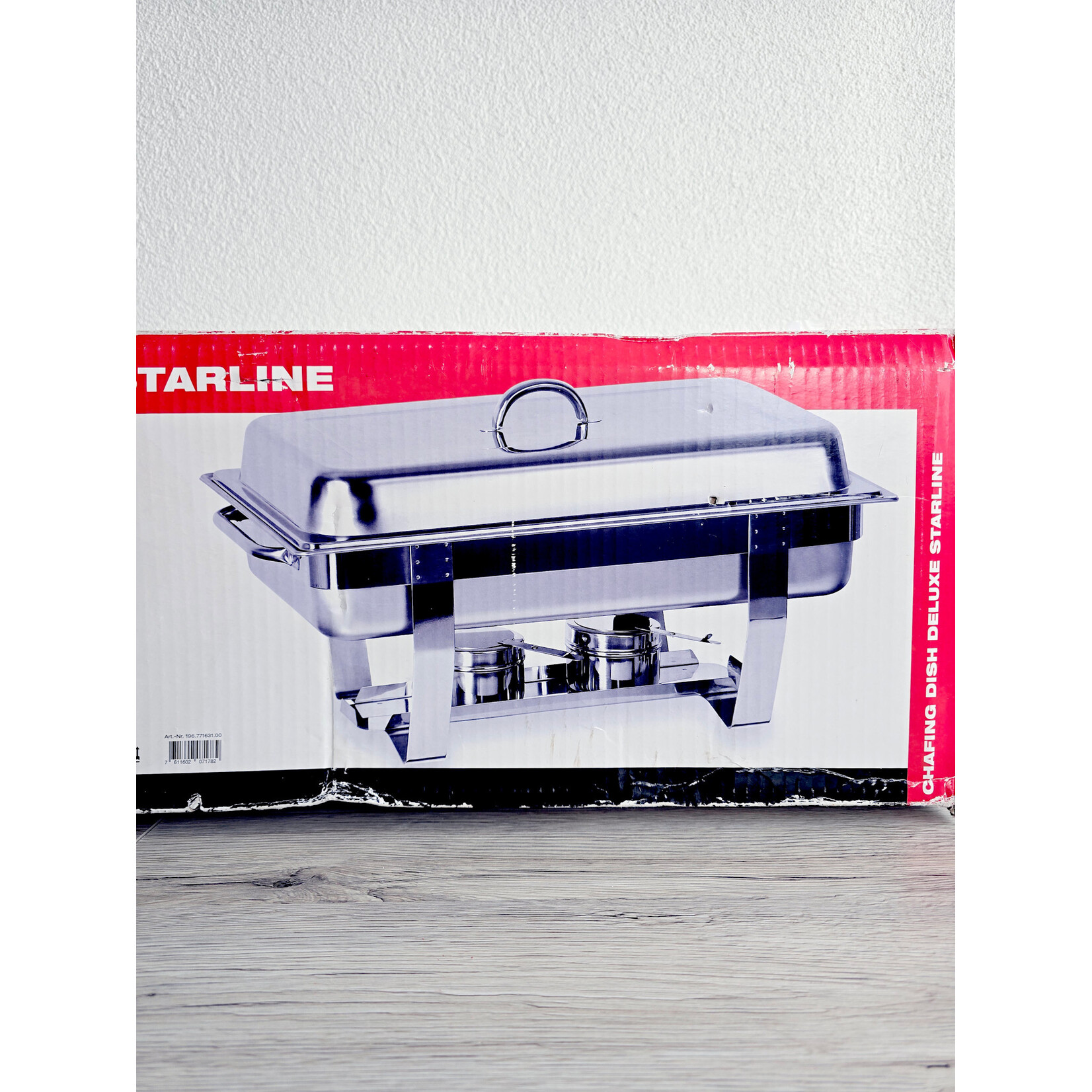 Chauffe-plat professionnel en inox