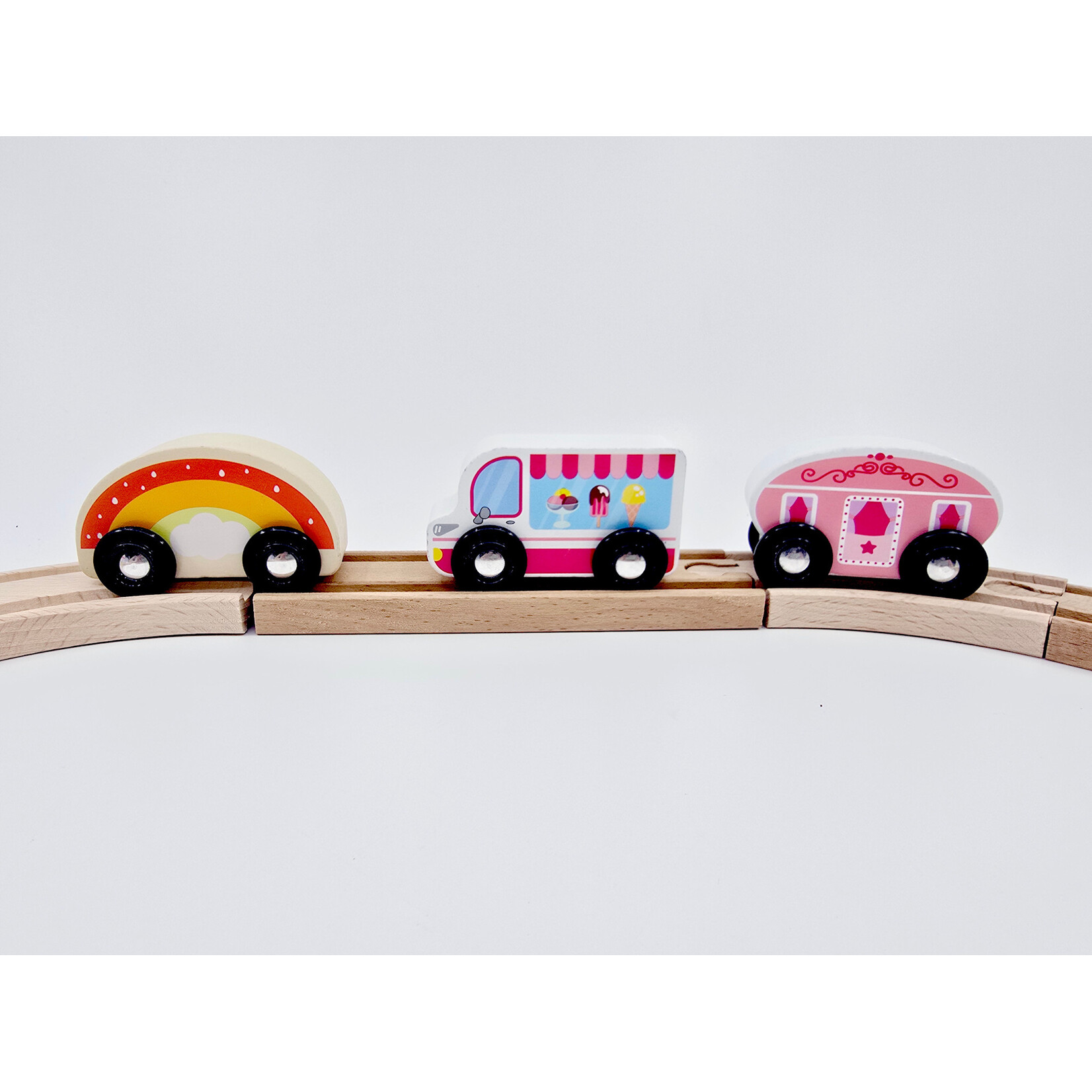 Circuit en bois – Village enchanté