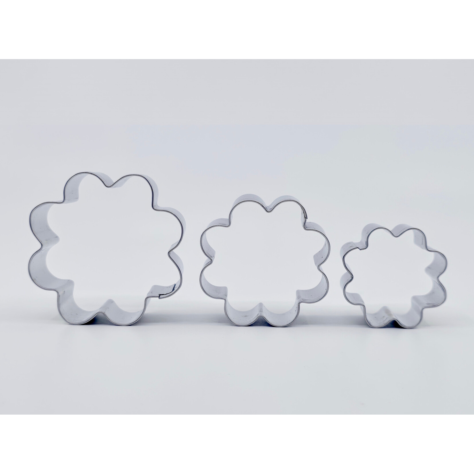 Trio d’emporte-pièces – fleur ondulée